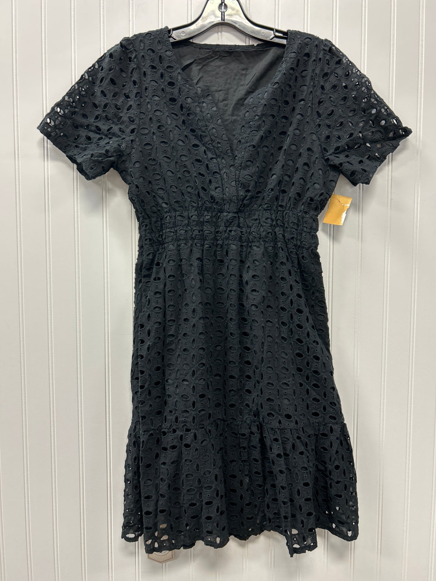 Dress Casual Midi By Clothes Mentor In Black, Size:S