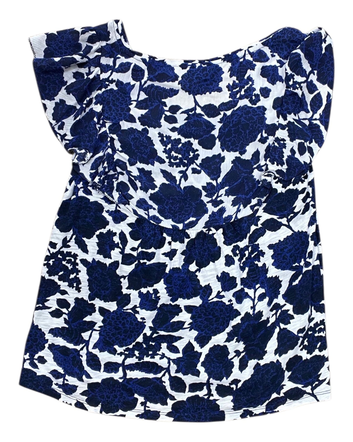 Top Ss By Lucky Brand In Blue & White, Size:S