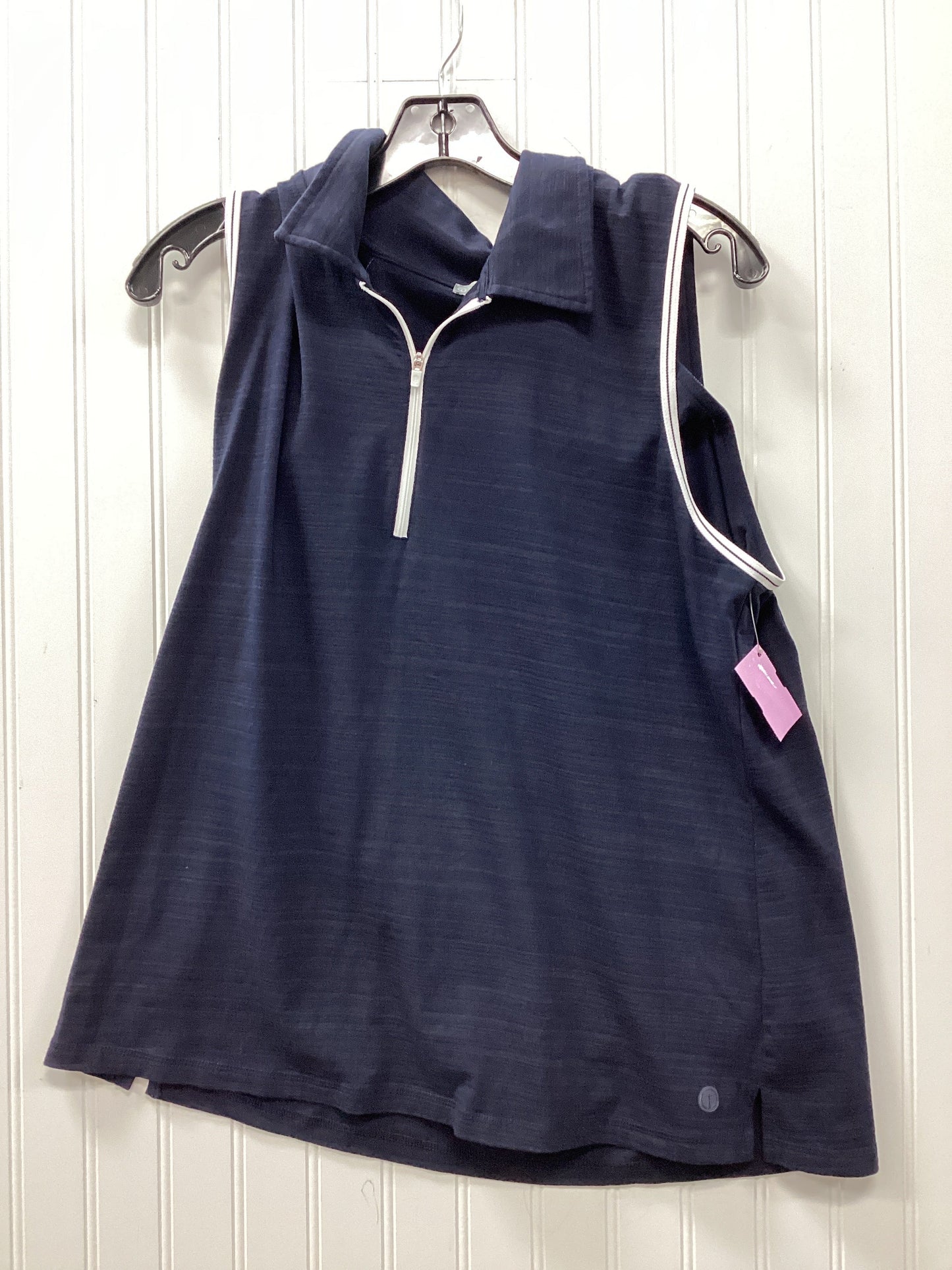 Athletic Tank Top By Talbots In Navy, Size:Xl