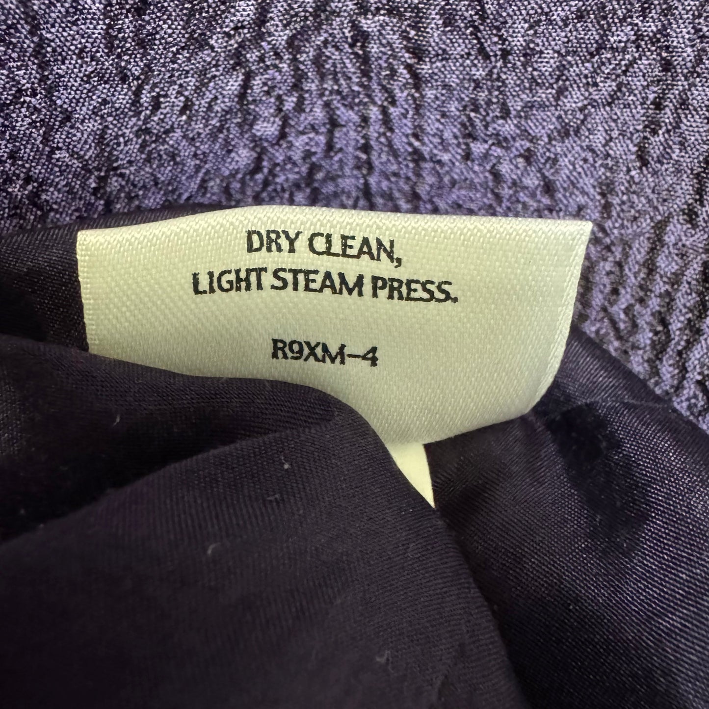 Silk Blazer By Eileen Fisher In Purple, Size: L