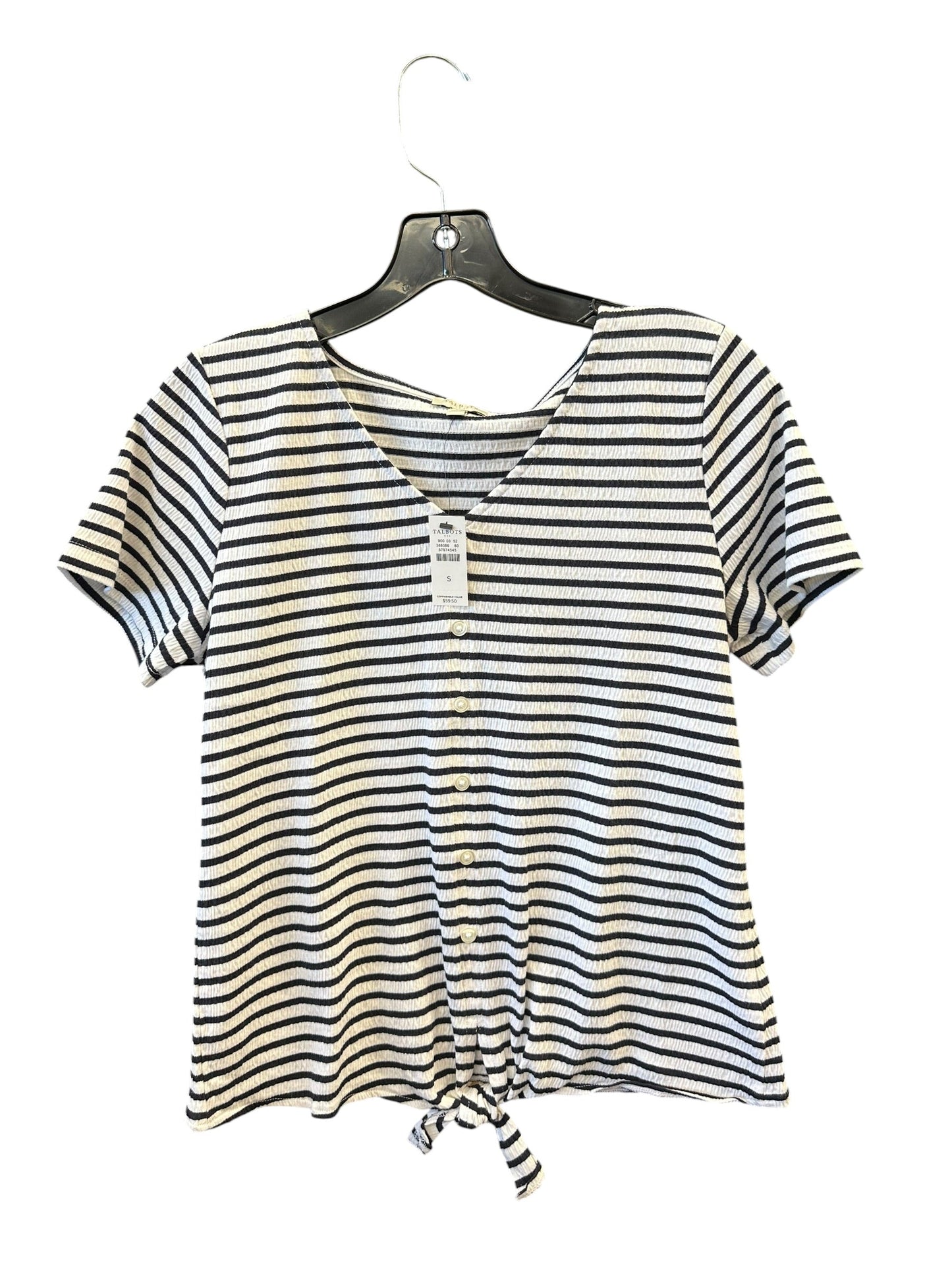Top Ss By Talbots In Striped Pattern, Size:S