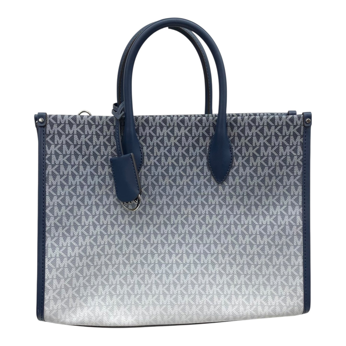 Handbag Designer By Michael Kors In Blue, Size:Large