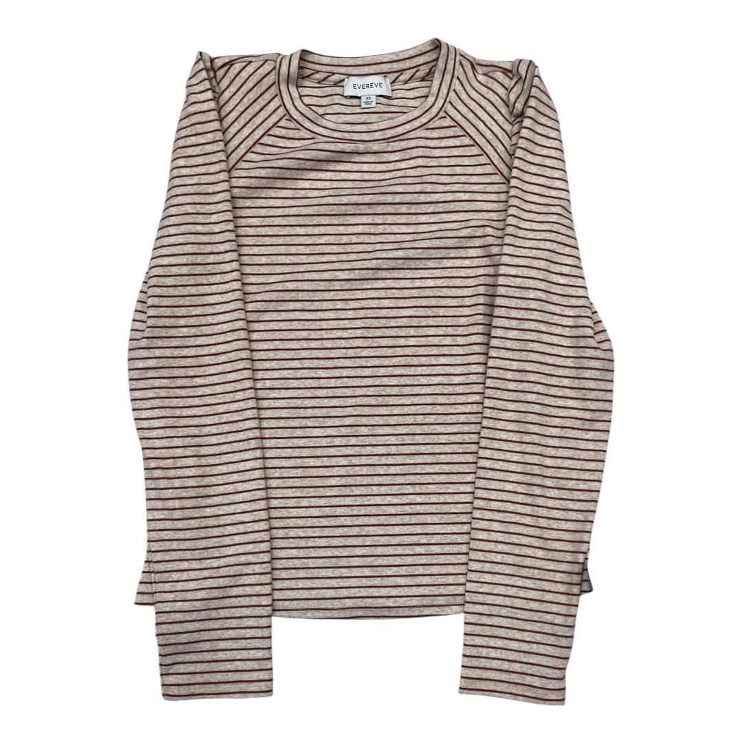Top Ls By Evereve In Striped Pattern, Size:Xs