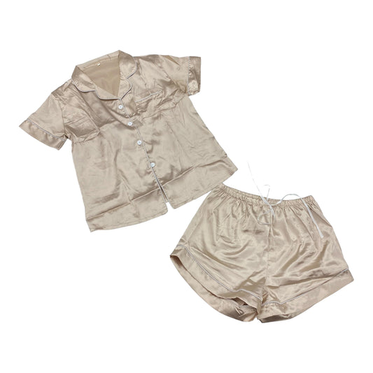 TAN PAJAMAS 2PC by CMF Size:L