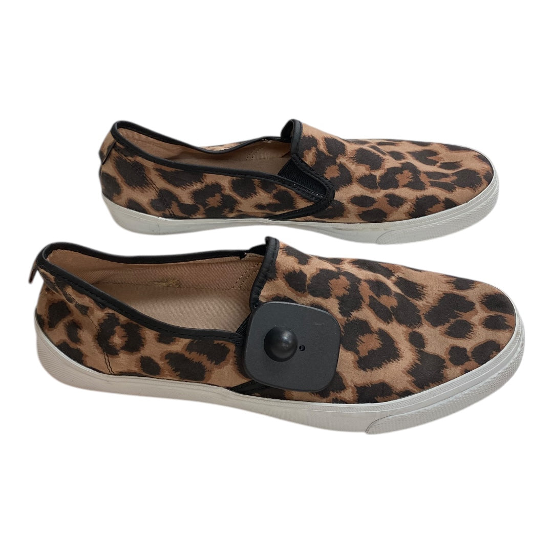 Shoes Flats By Old Navy In Animal Print, Size:8