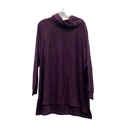 Top Ls By Lane Bryant In Purple, Size:1X