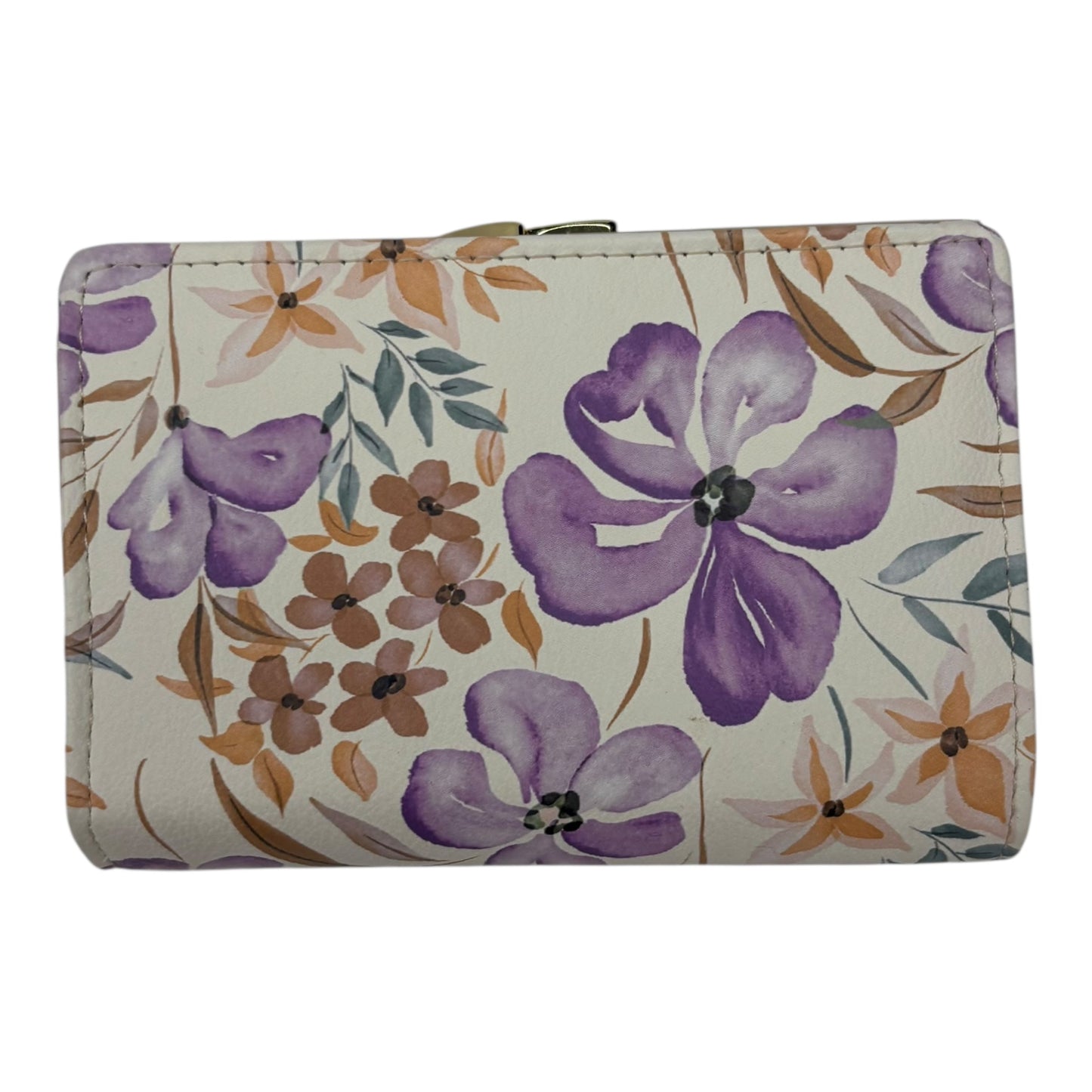 Wallet By Clothes Mentor In Floral Print, Size:Medium