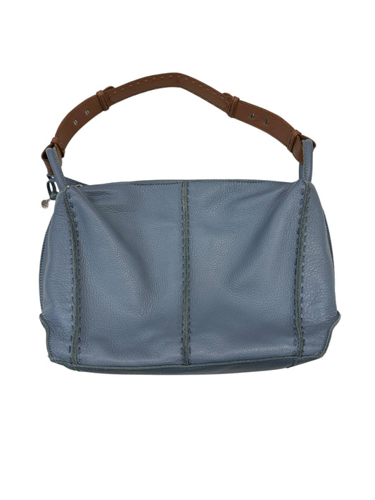 Handbag Leather By The Sak In Blue, Size:Medium