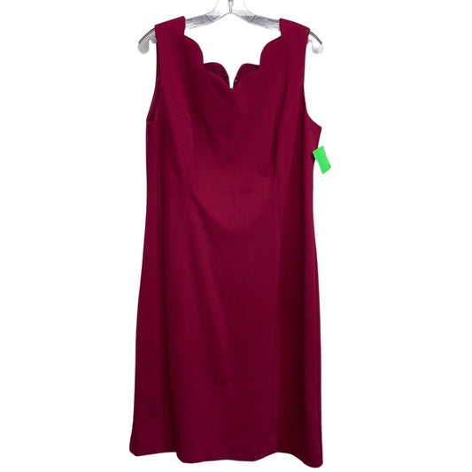 Dress Work By Talbots In Pink, Size:L