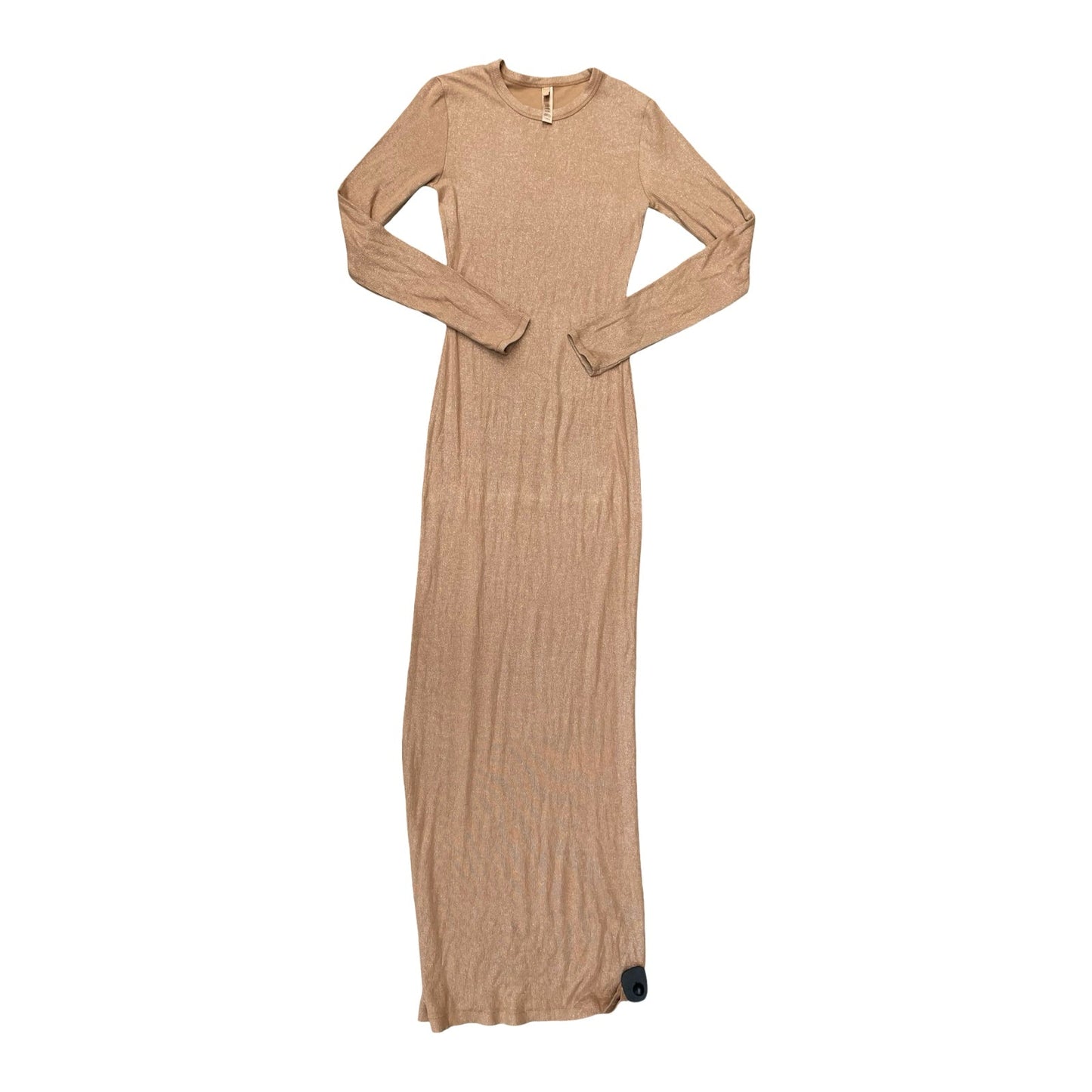 Dress Party Long By Skims In Gold, Size:L