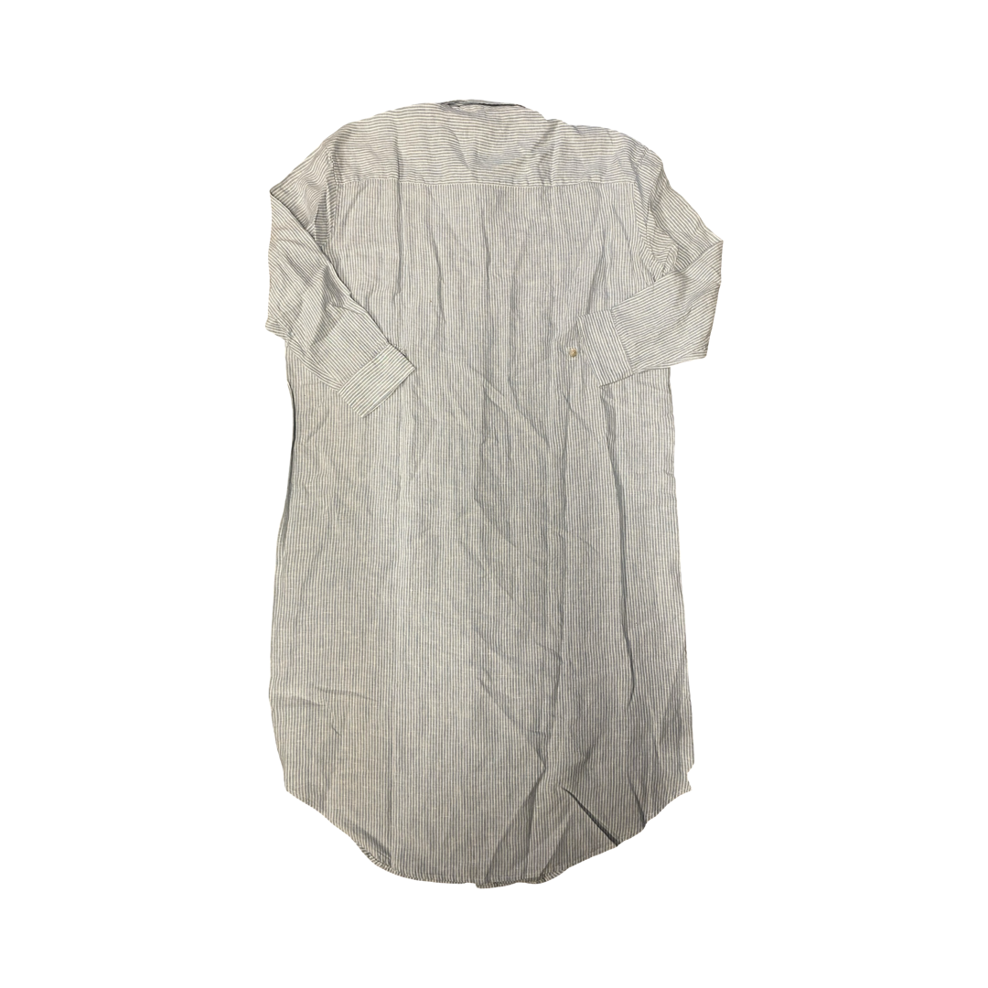Dress Casual Maxi By Faherty In Striped Pattern, Size:Xl