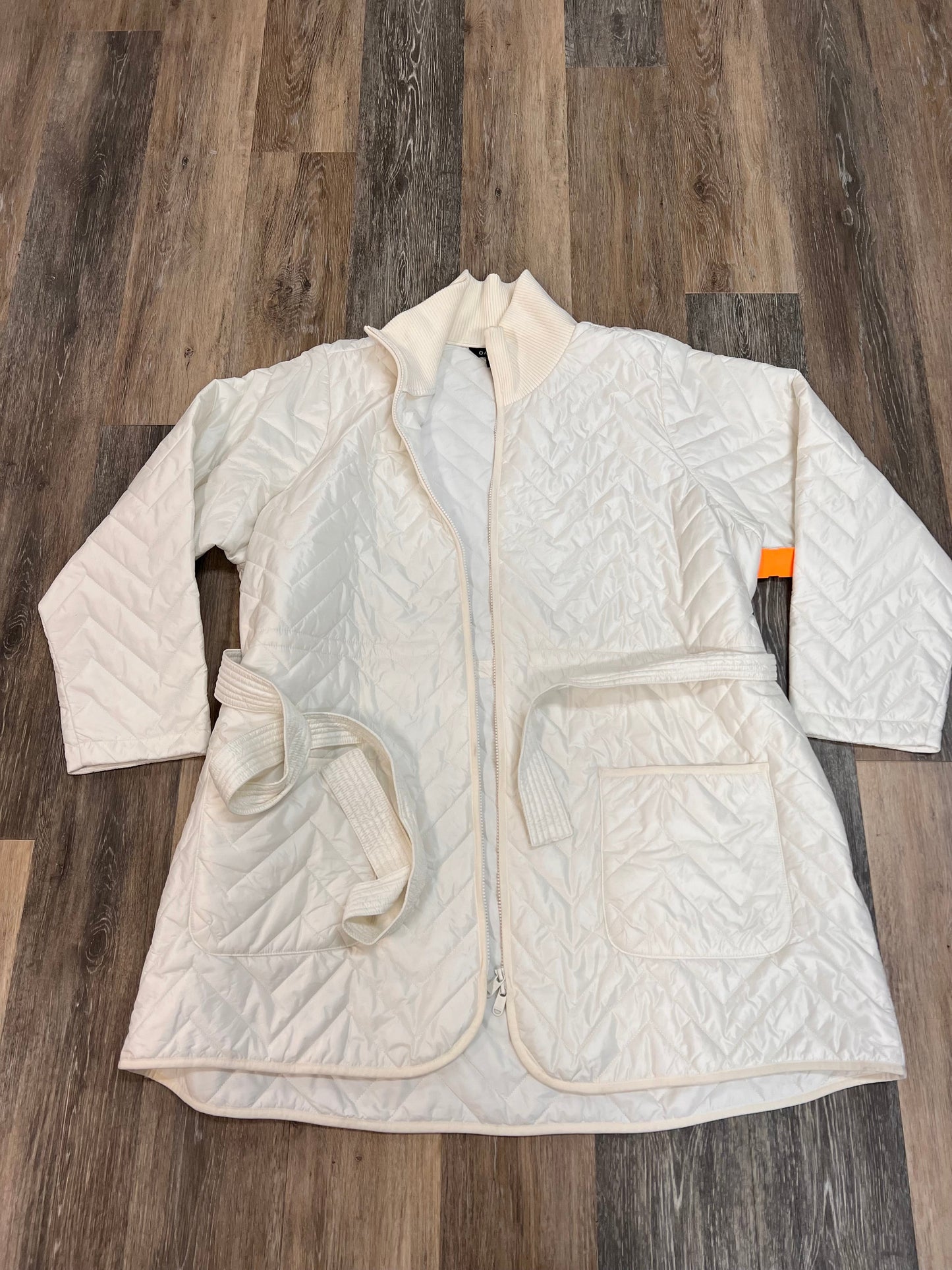 Jacket Puffer & Quilted By Athleta In White, Size: 3x