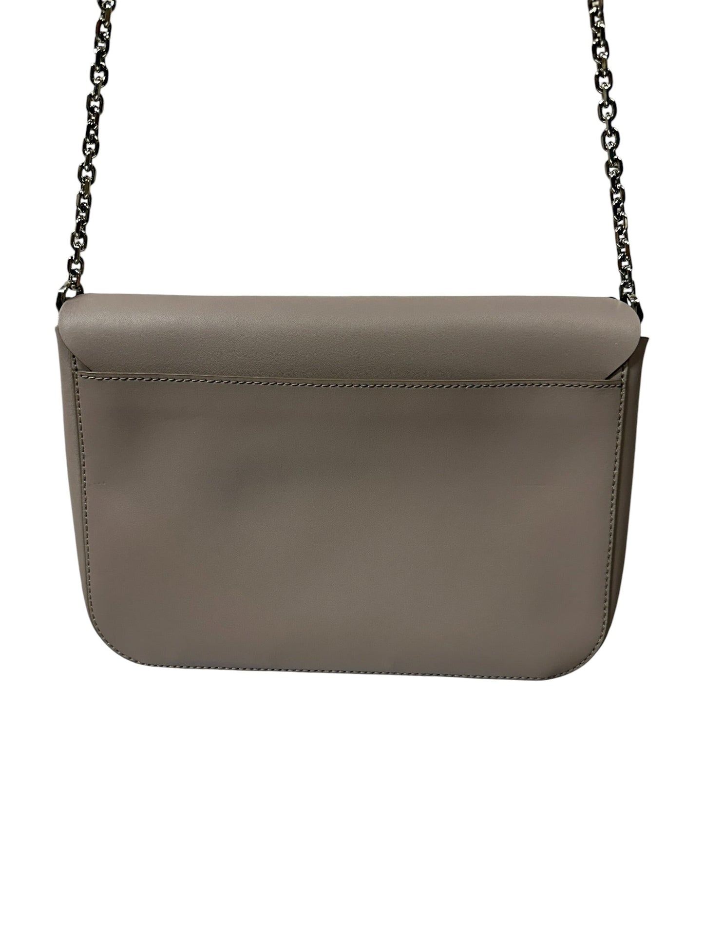 Crossbody Designer By Kate Spade In Taupe, Size:Small