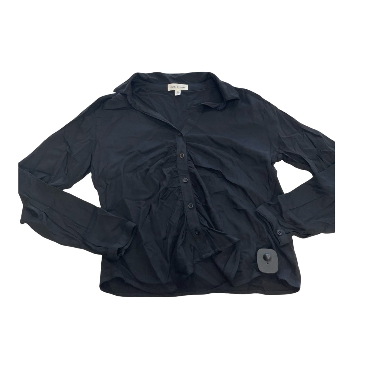 Top Ls By Cloth & Stone In Black, Size:M