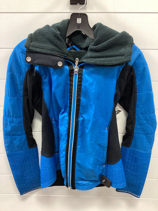 Jacket Fleece By Lululemon In Blue, Size:6