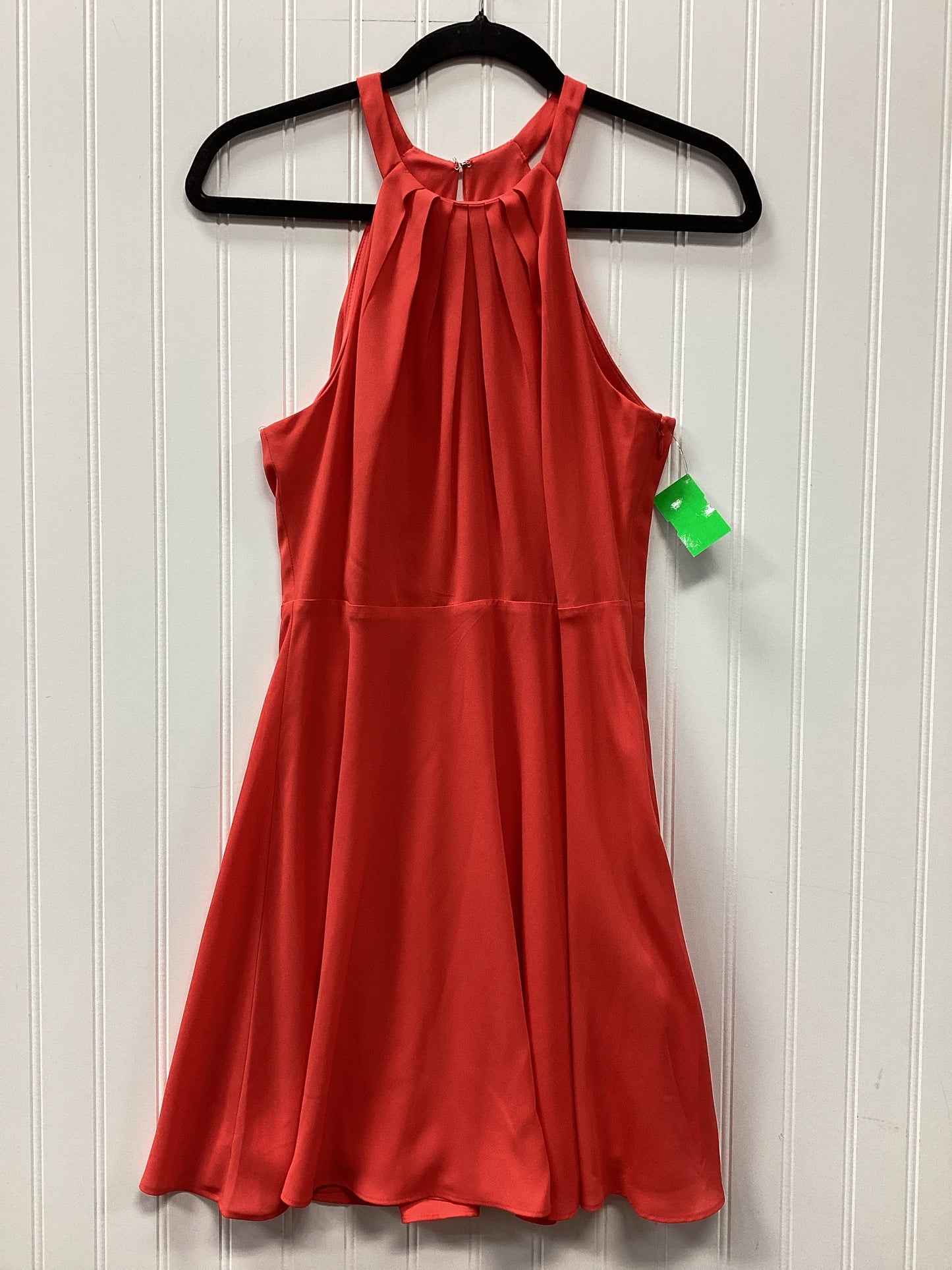 Dress Casual Midi By Express In Orange, Size:6