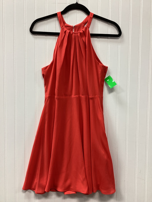Dress Casual Midi By Express In Orange, Size:6