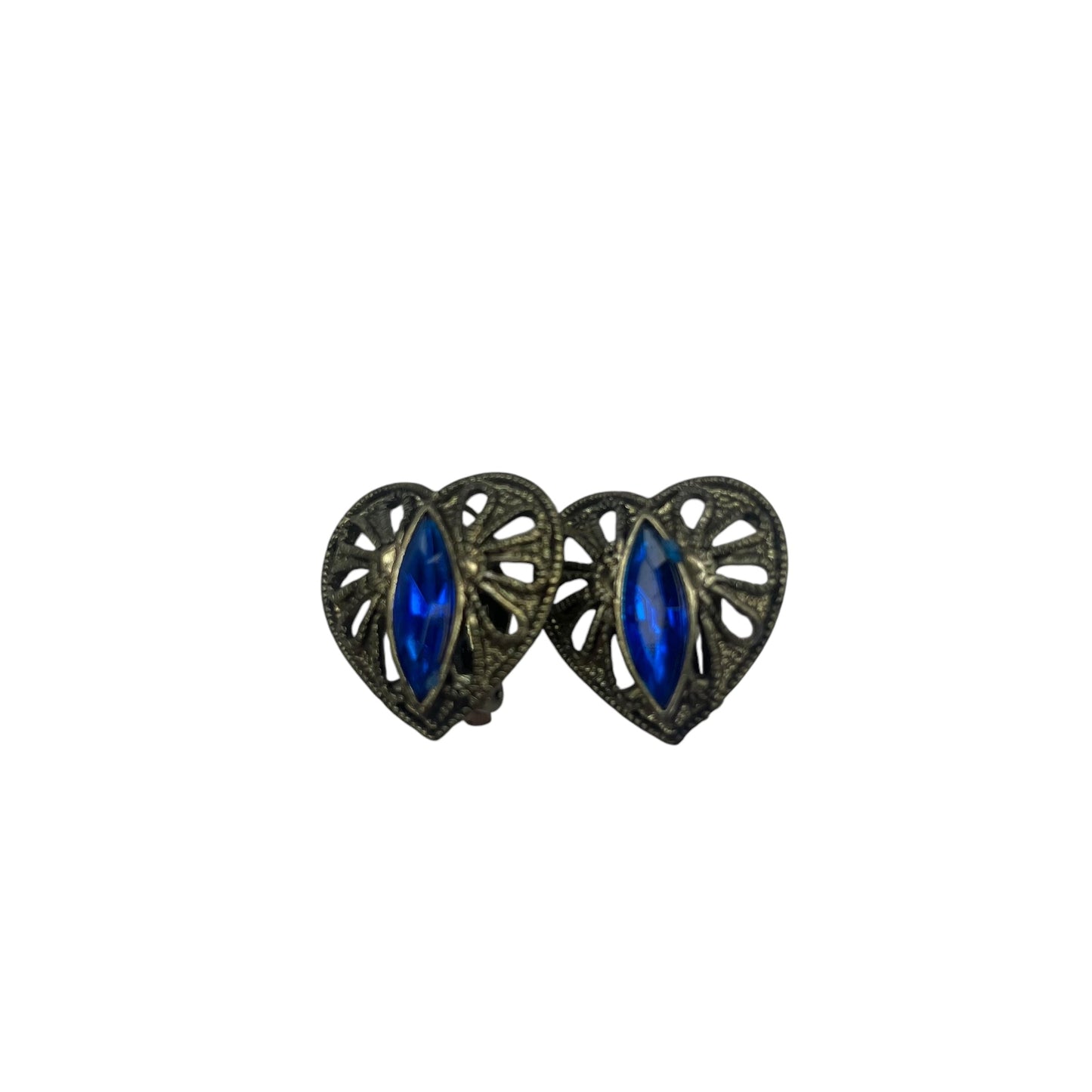 Earrings Clip By Clothes Mentor In Blue