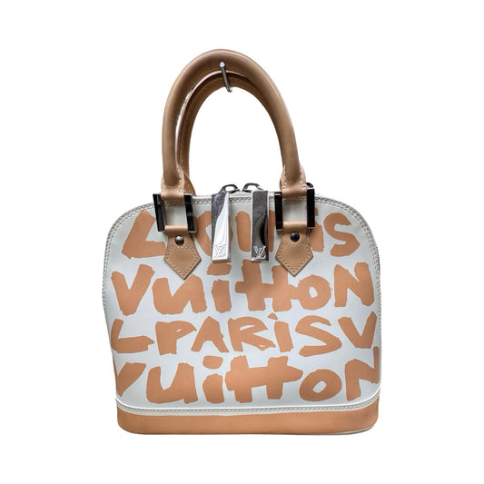 Handbag Luxury Designer By Louis Vuitton Stephen Sprouse Graffiti Alma In Multi, Size:Small (PM)