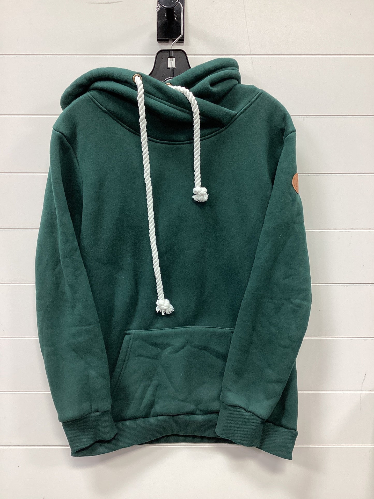 Sweatshirt Hoodie By Michelle In Green, Size:L