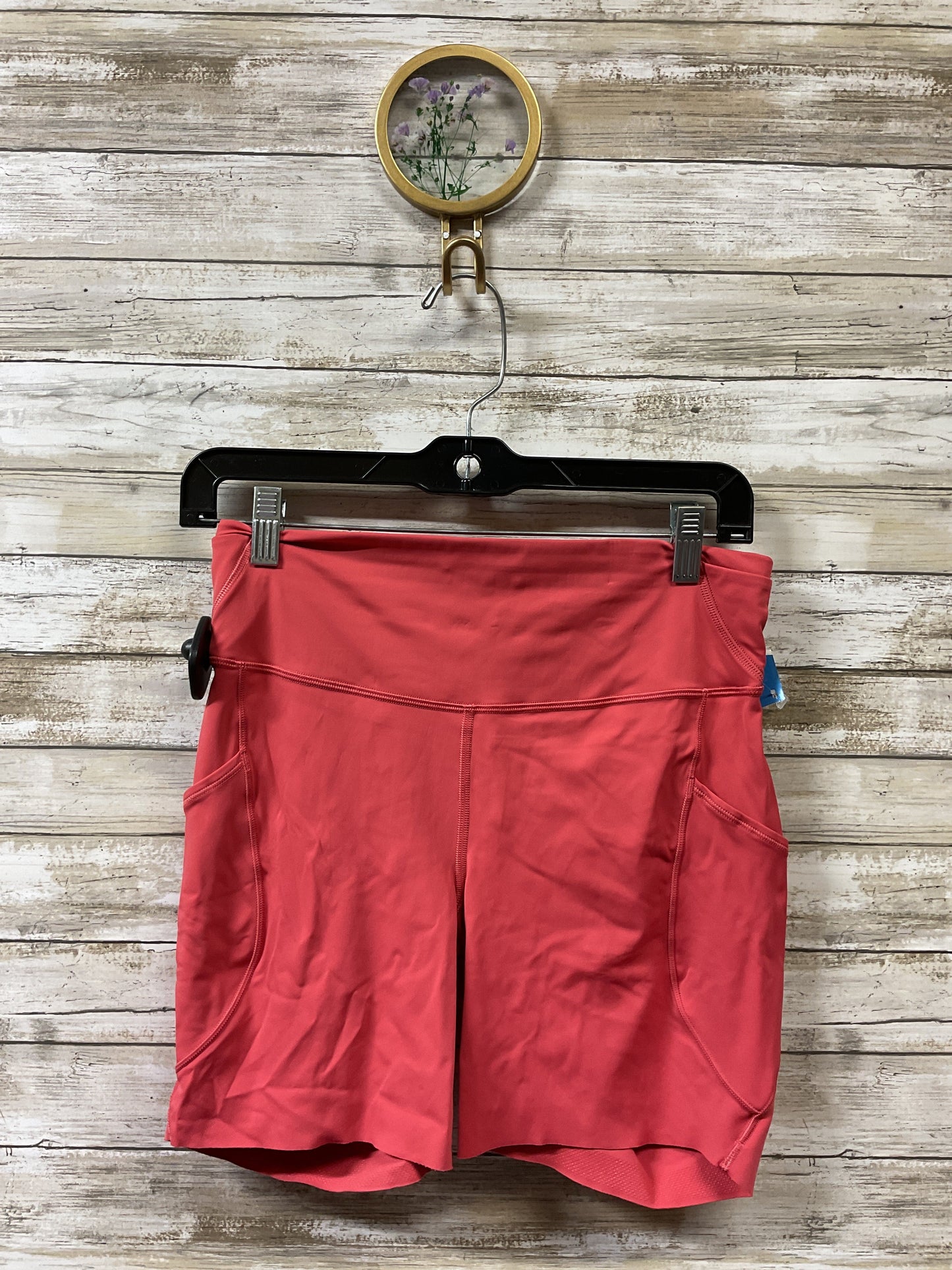 Athletic Shorts By Lululemon In Red, Size:8