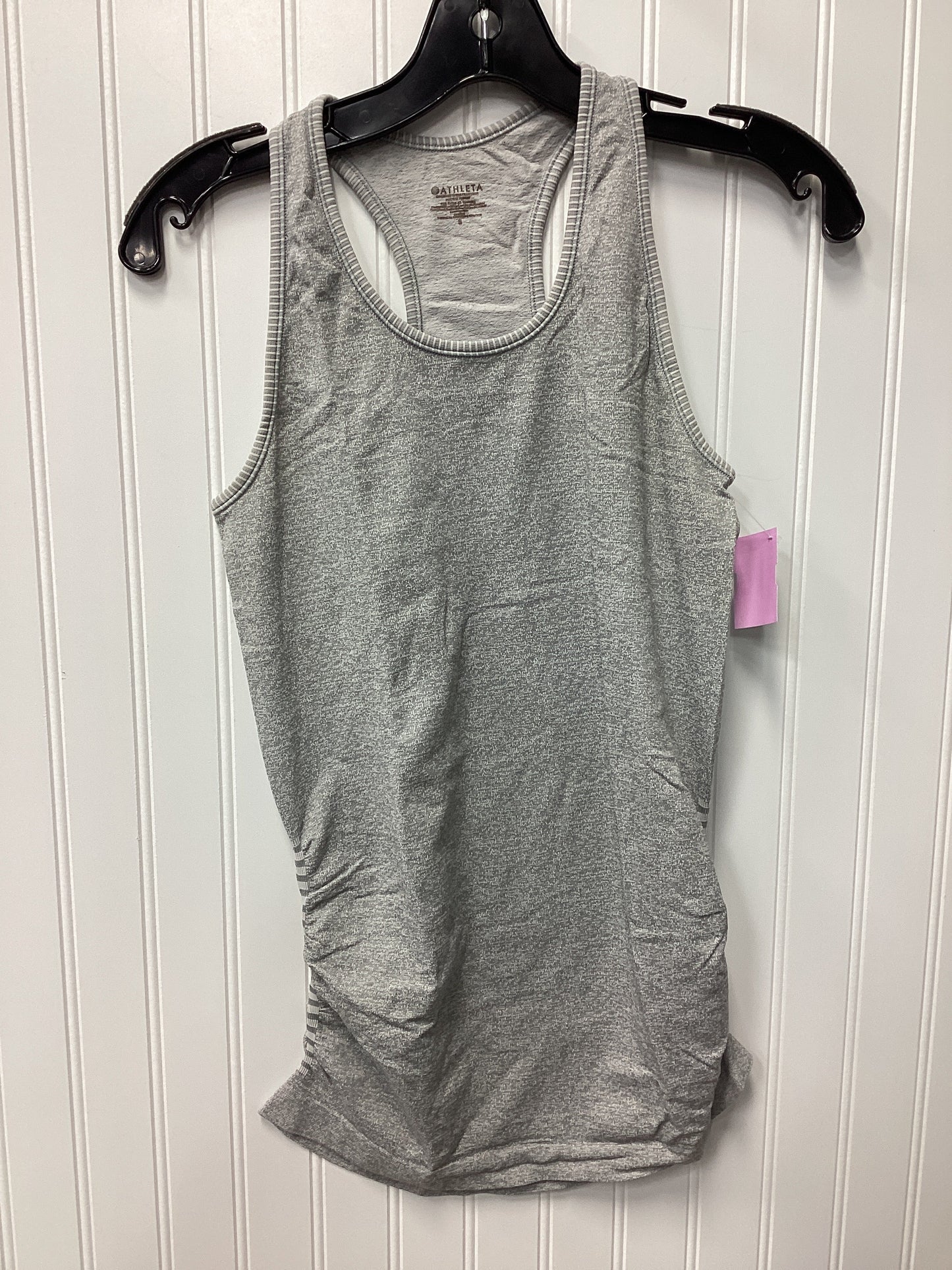 Athletic Tank Top By Athleta In Grey, Size:Xs