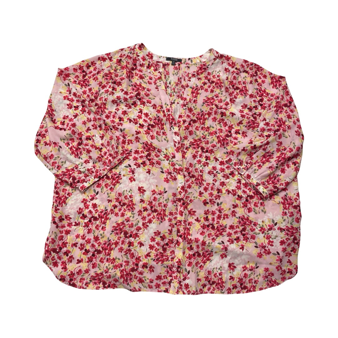 Top Ls By Not Your Daughters Jeans In Multi, Size:2X