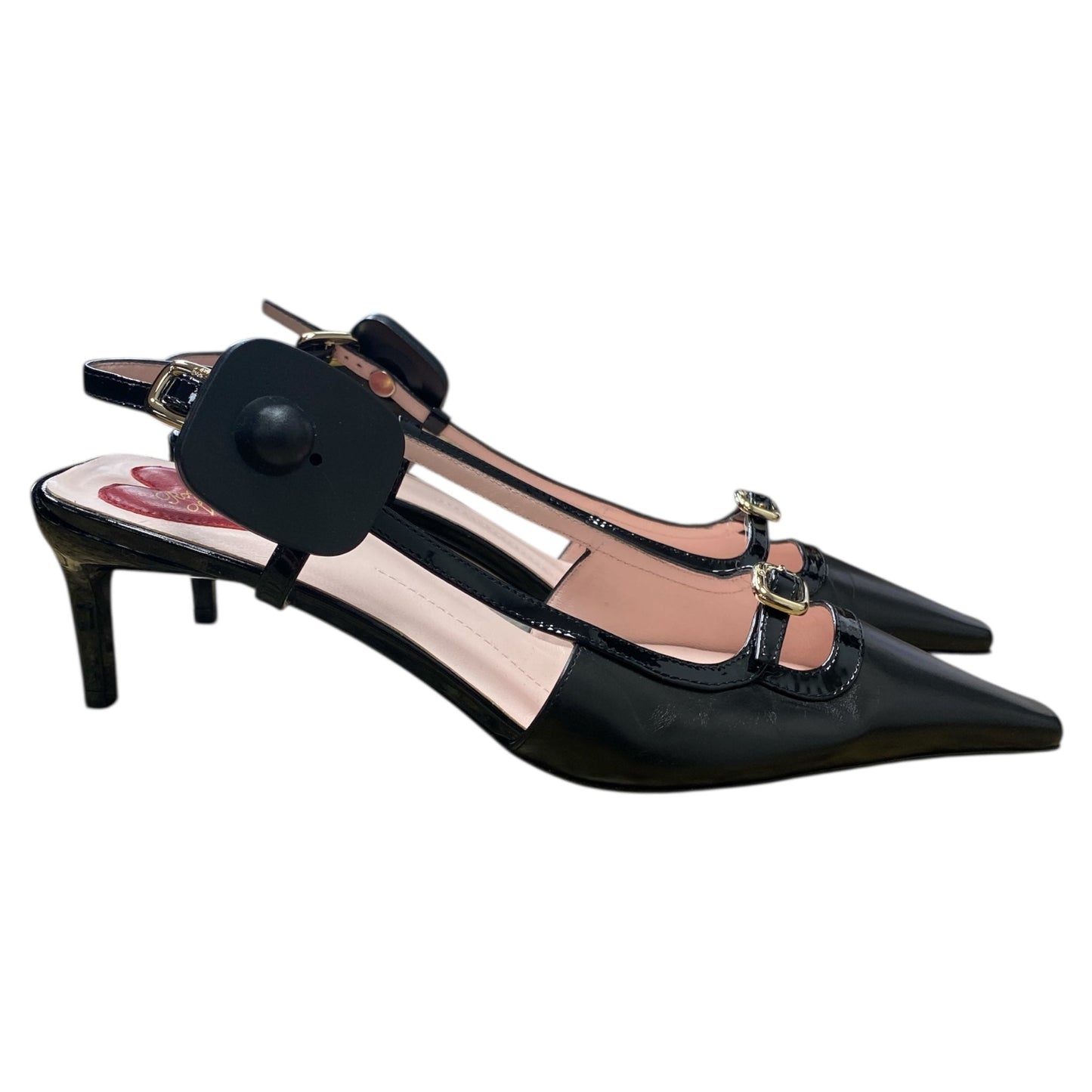 Shoes Designer By Roger Vivier In Black, Size:9