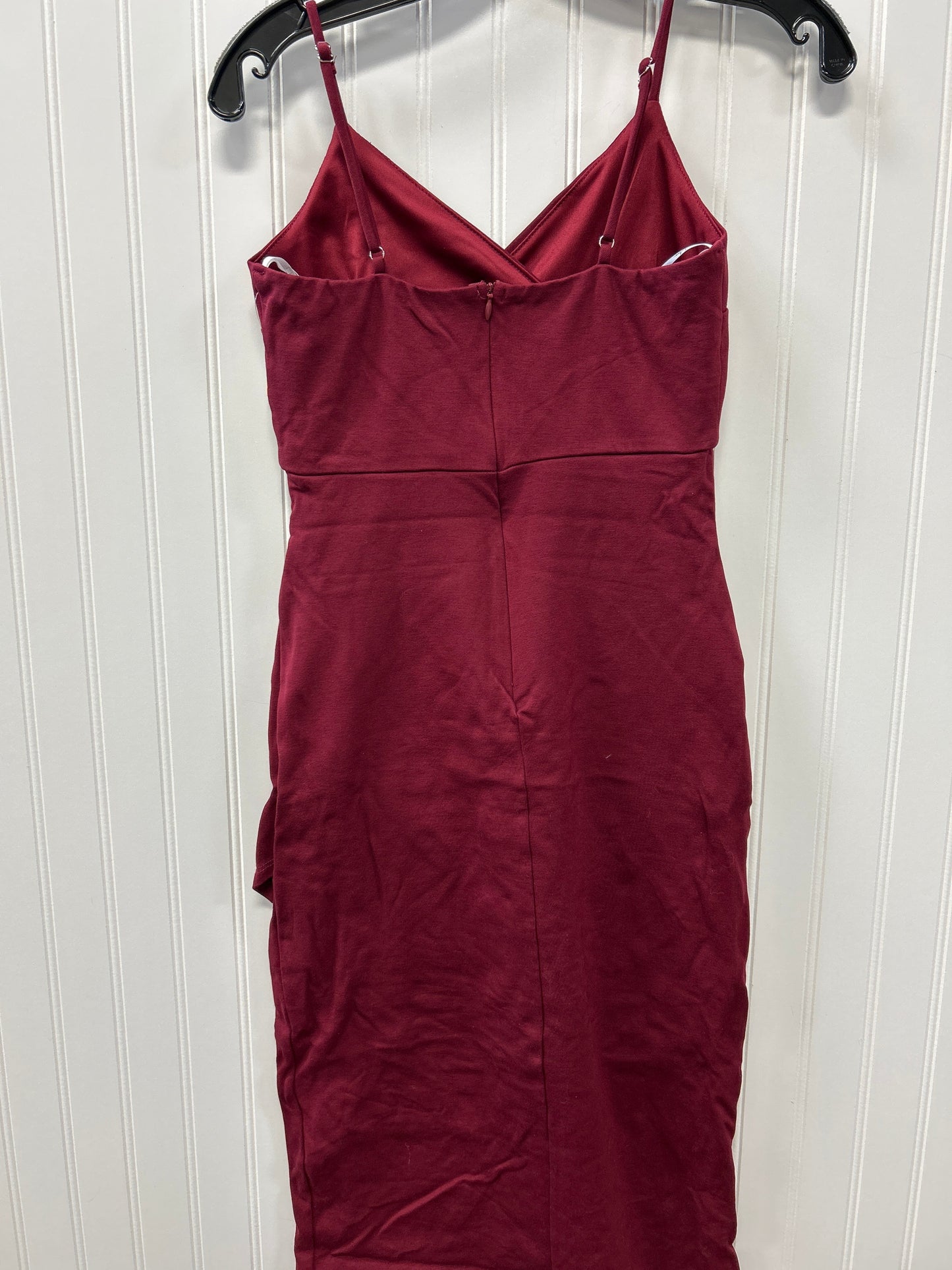 Dress Party Midi By Lulus In Red, Size:S