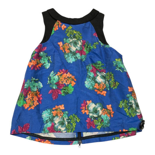 Top Sleeveless By Hd In Paris In Blue, Size:8