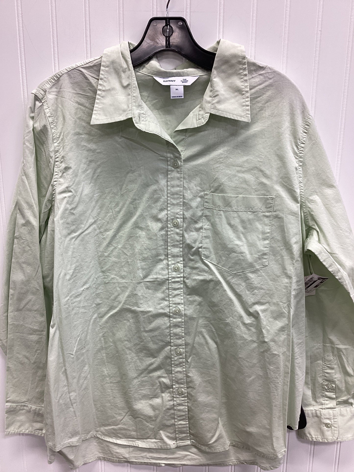 Top Ls By Old Navy In Green, Size:Xl