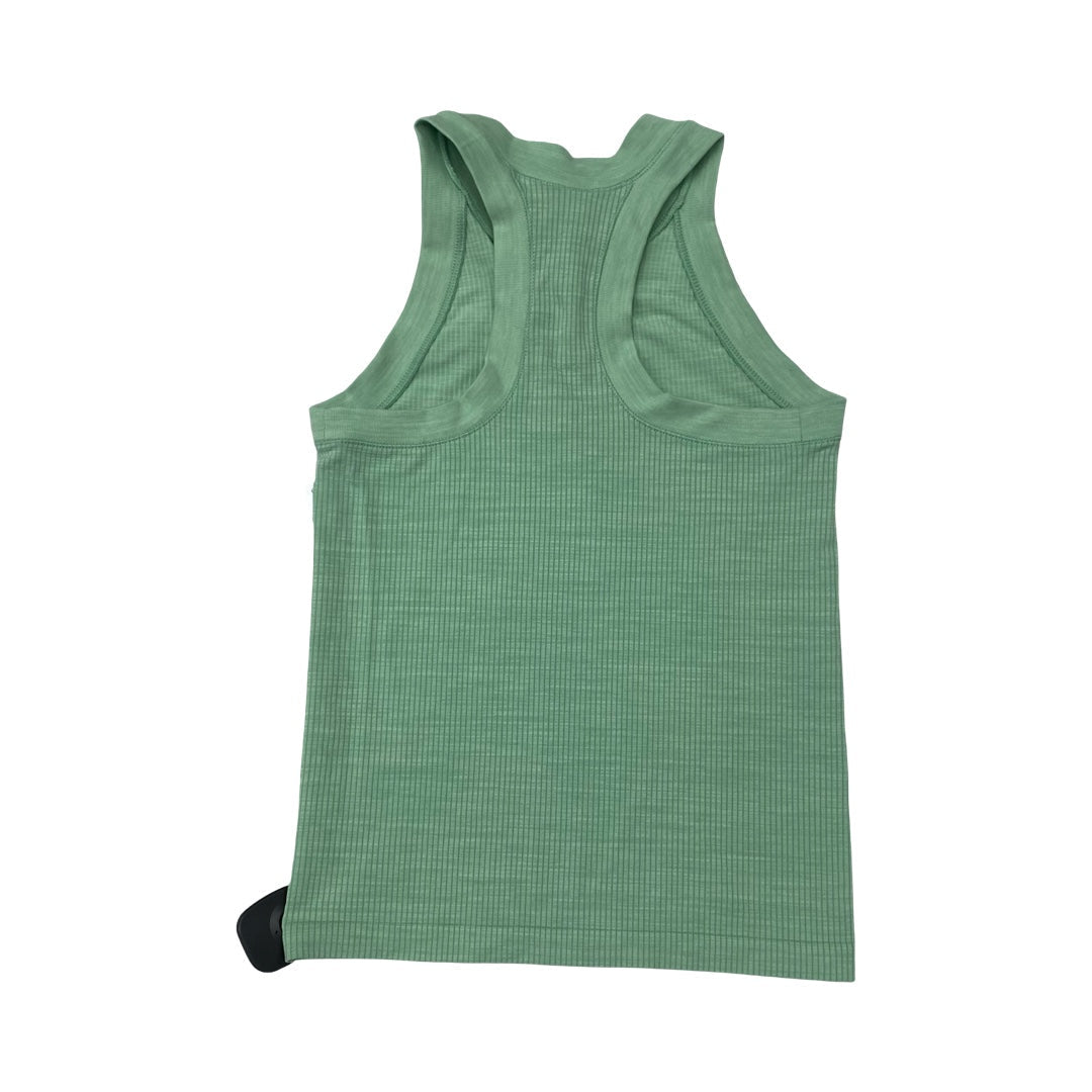 Athletic Tank Top By Athleta In Green, Size:Xs