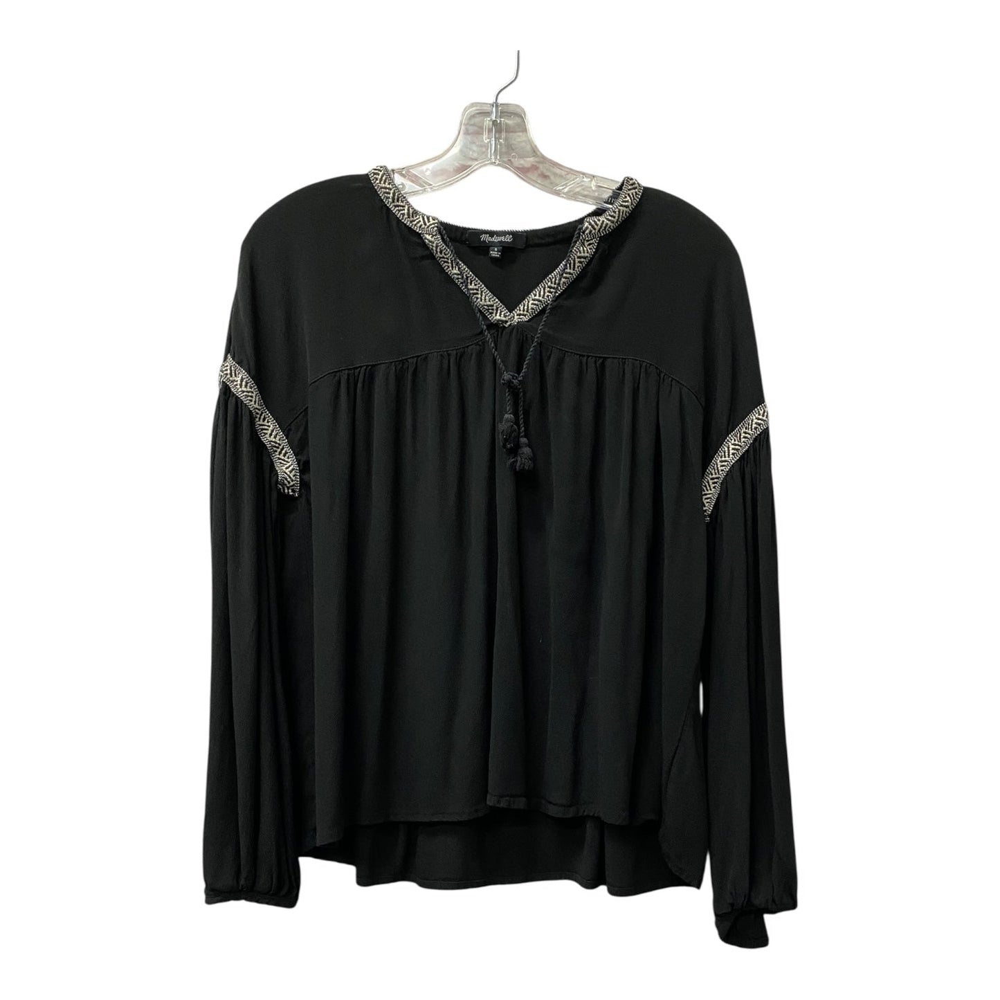 Top Ls By Madewell In Black, Size:S