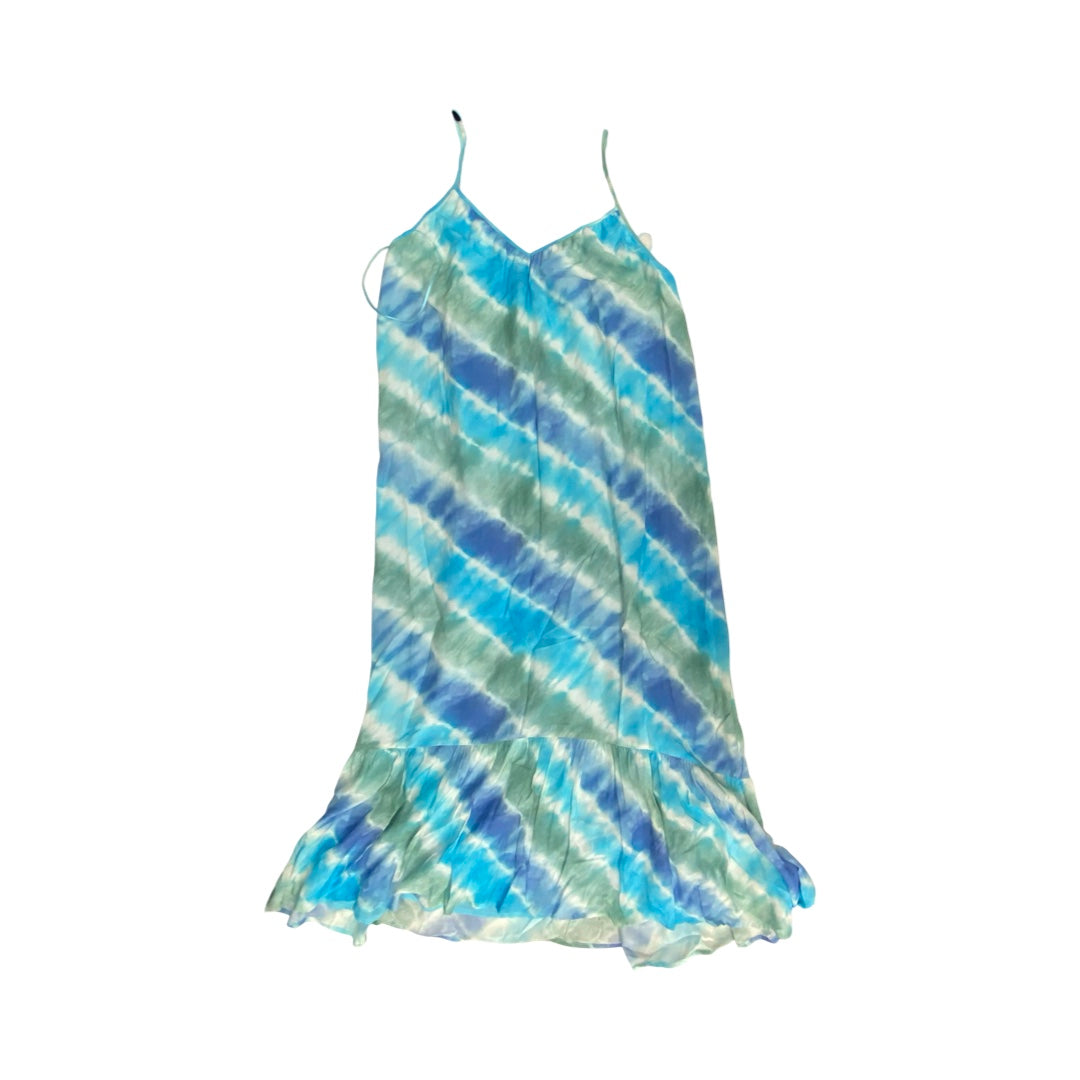 Dress Casual Midi By Rails In Blue & Green, Size:S