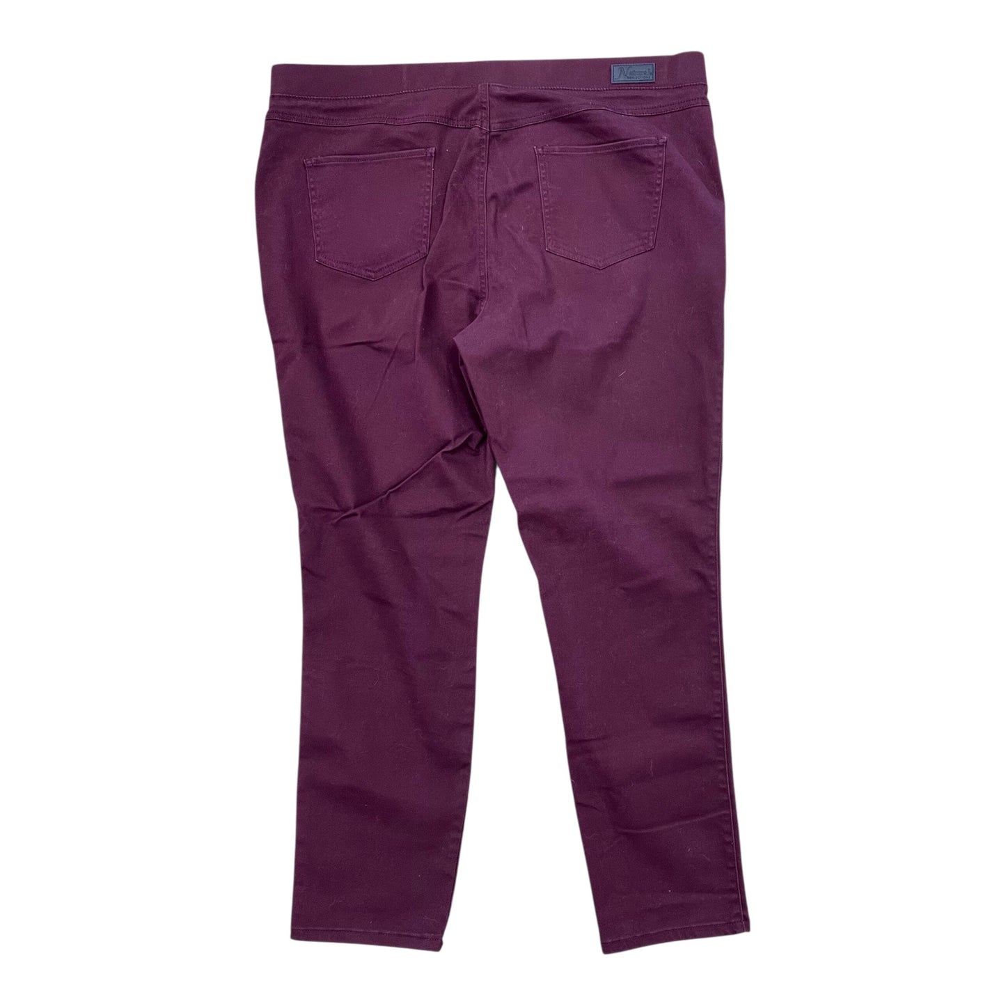 Pants Dress By Natural Reflections In Maroon, Size:1X