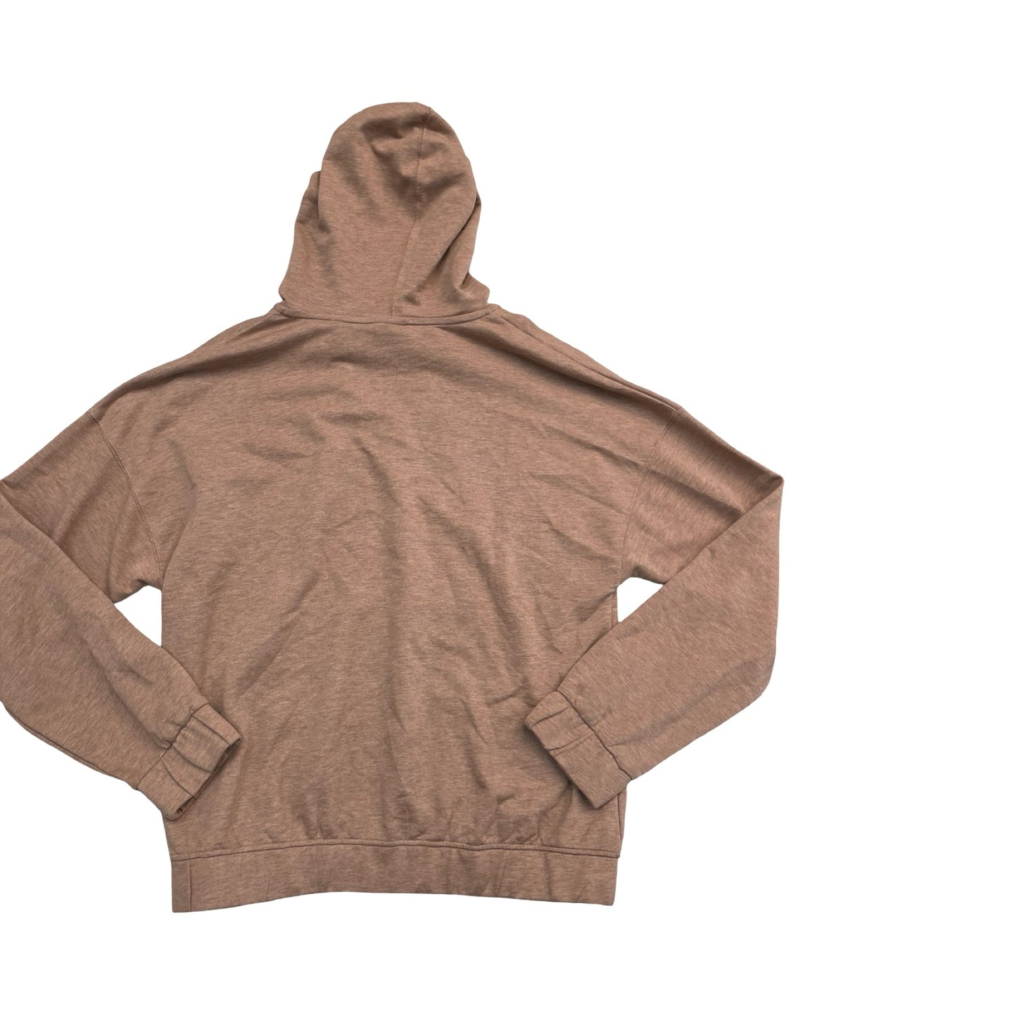 Athletic Sweatshirt Hoodie By Nike In Peach, Size:M