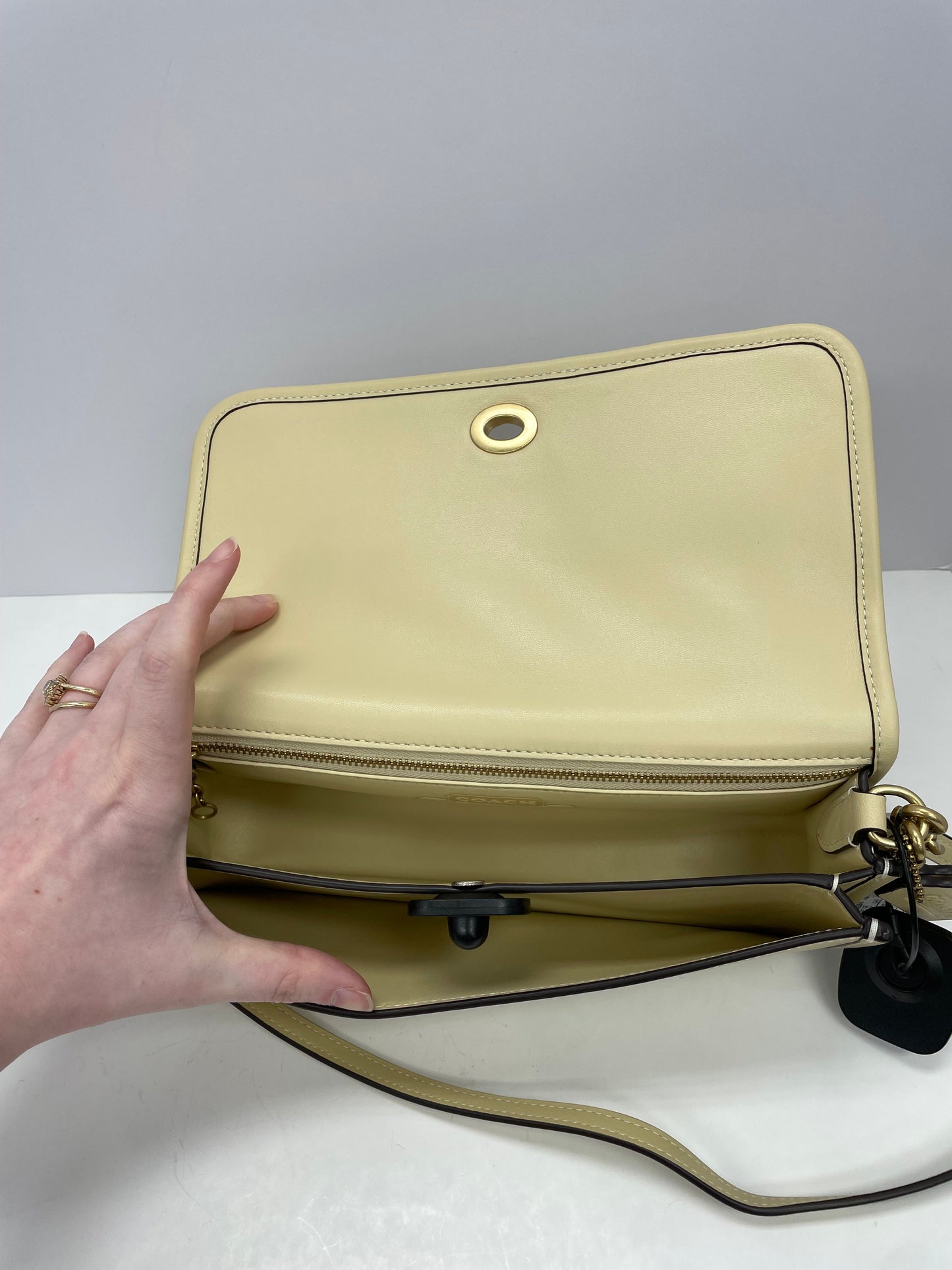 Handbag Designer By Coach, Size: Small