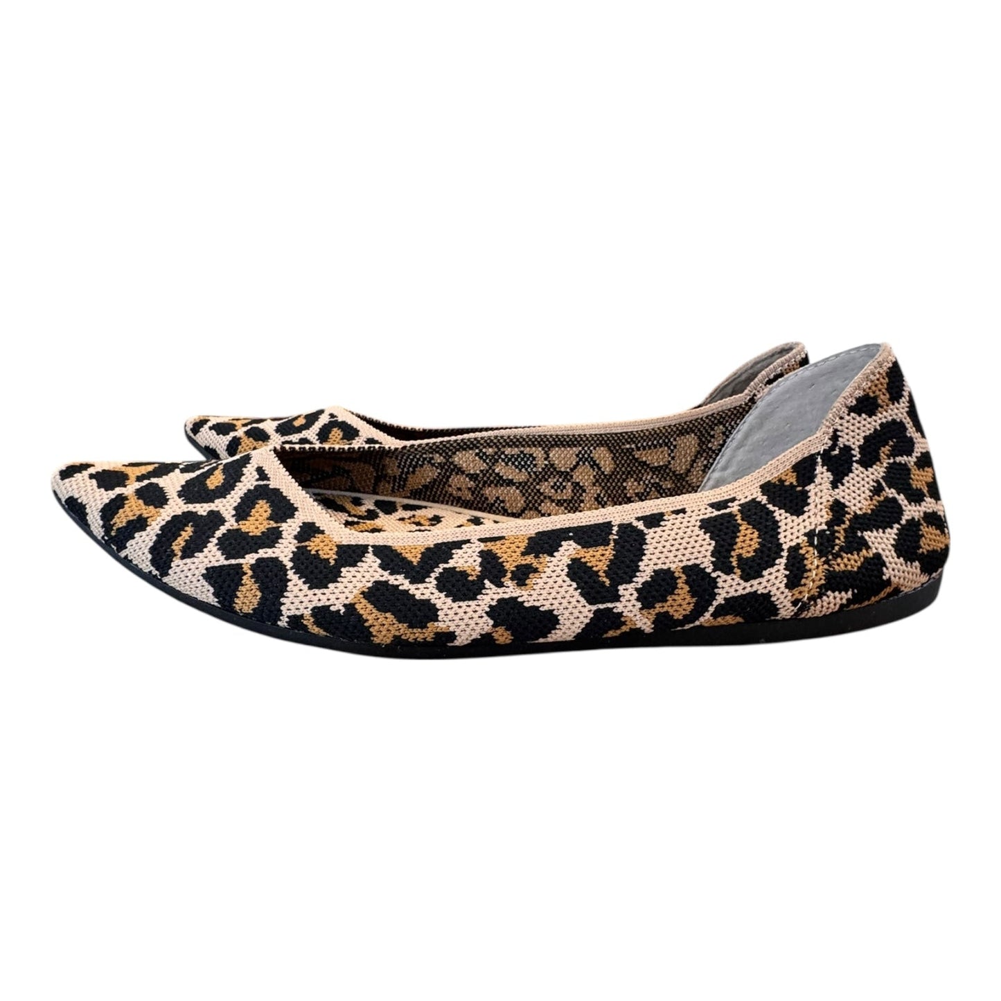 Shoes Flats By Steve Madden In Animal Print, Size:10
