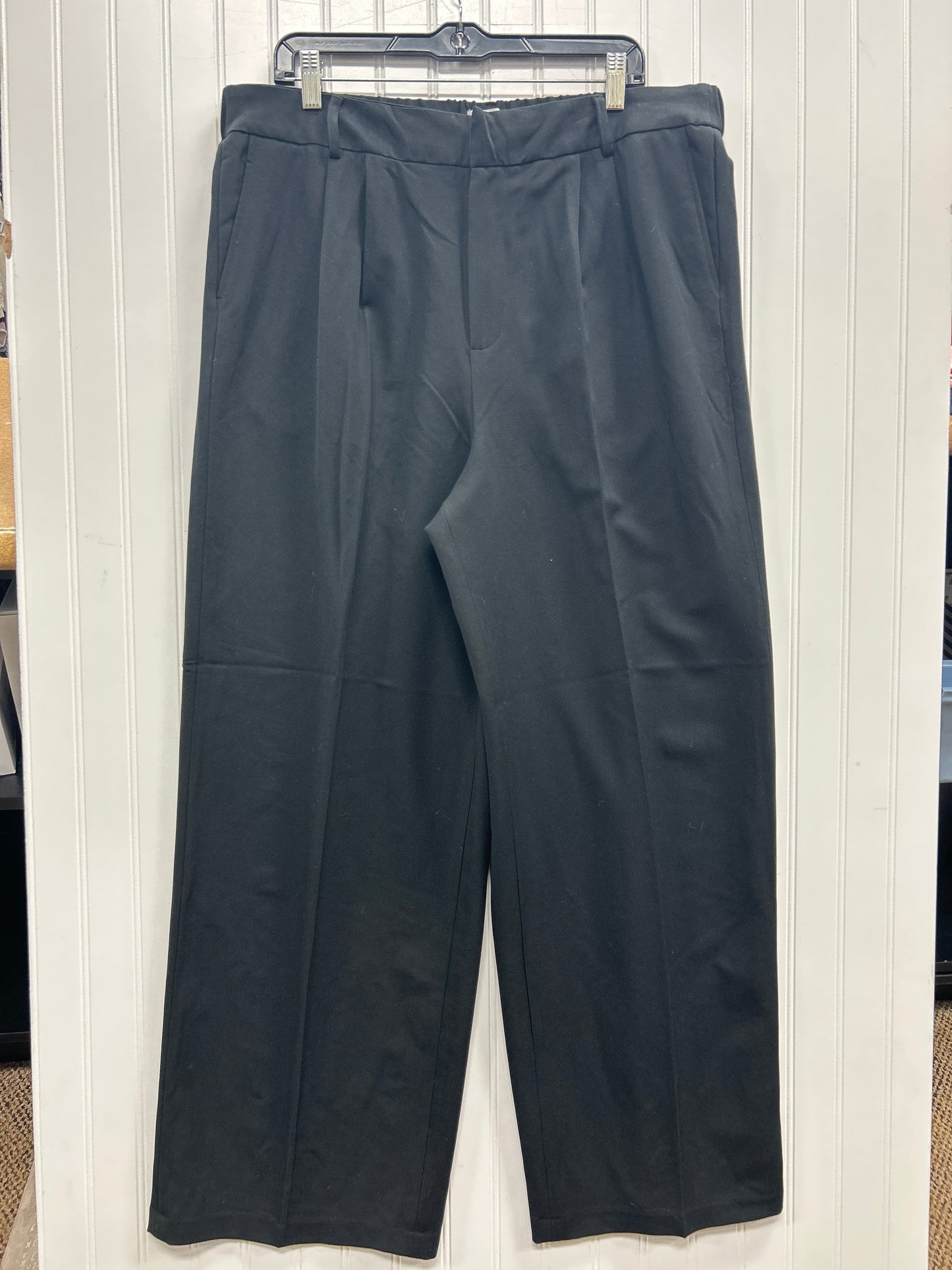 Pants Wide Leg By Steve Madden In Black, Size:Xl