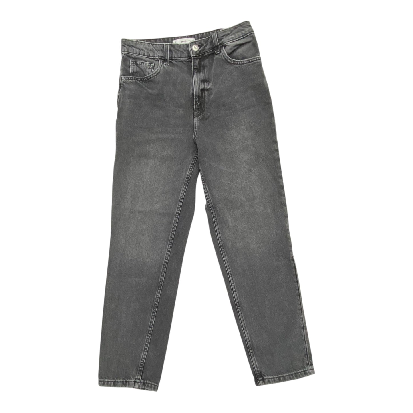 Jeans Straight By Mng In Blue Denim, Size:4
