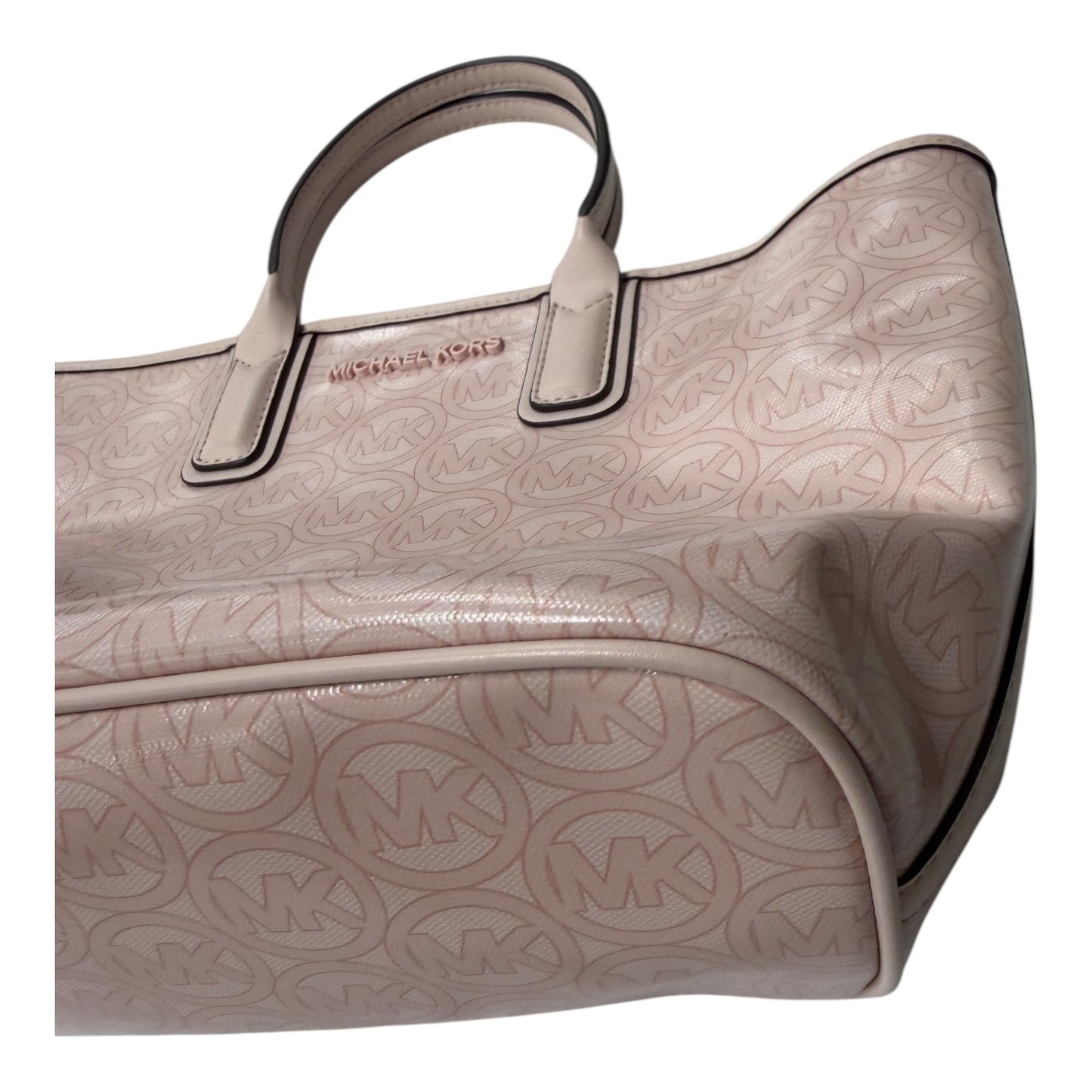 Handbag Designer By Michael Kors In Plaid Pattern, Size:Small