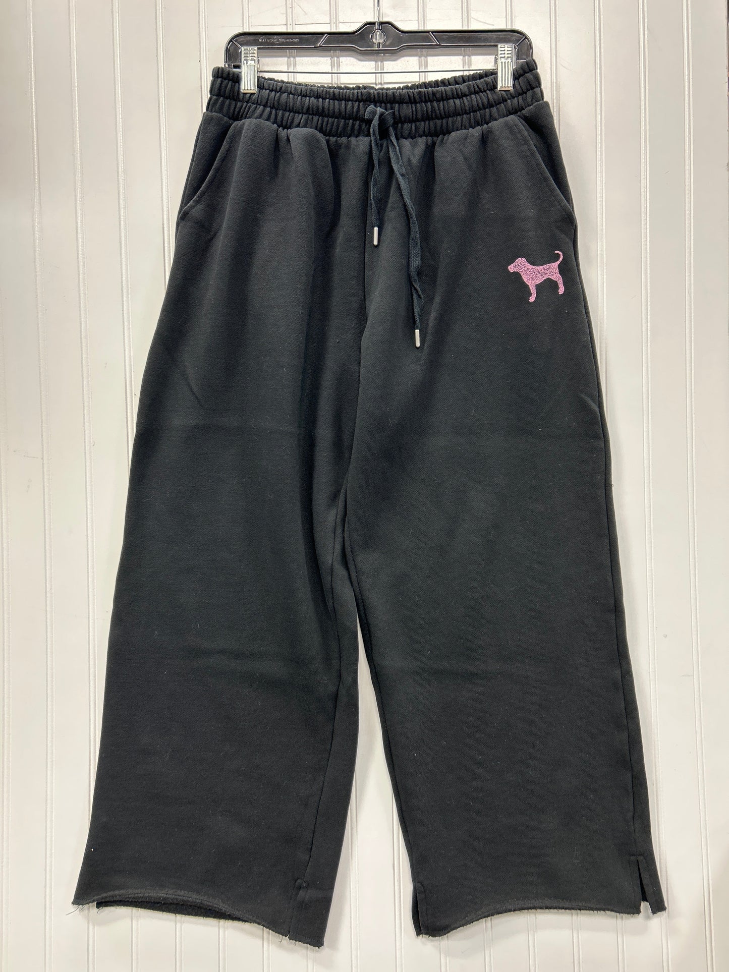 Athletic Pants By Pink In Black, Size:M