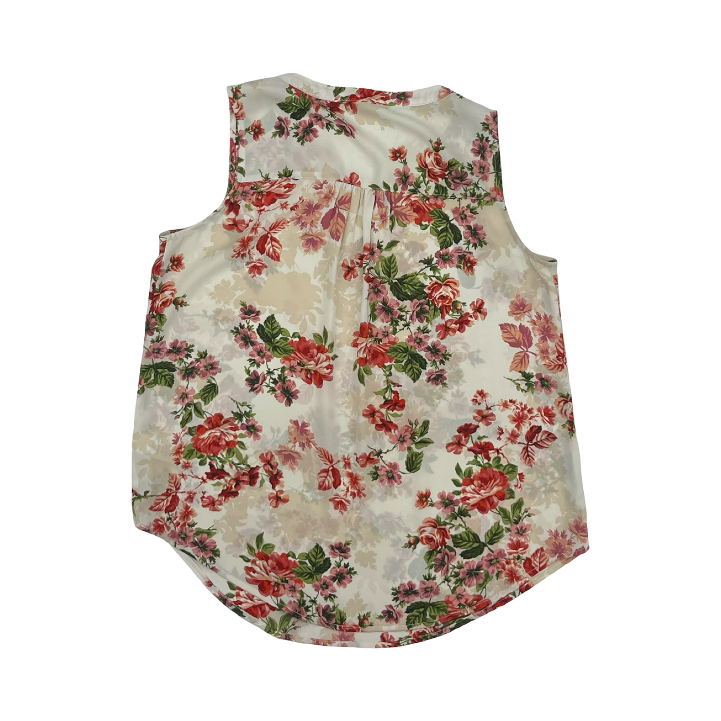 Blouse Ss By Maurices In Floral Print, Size:M