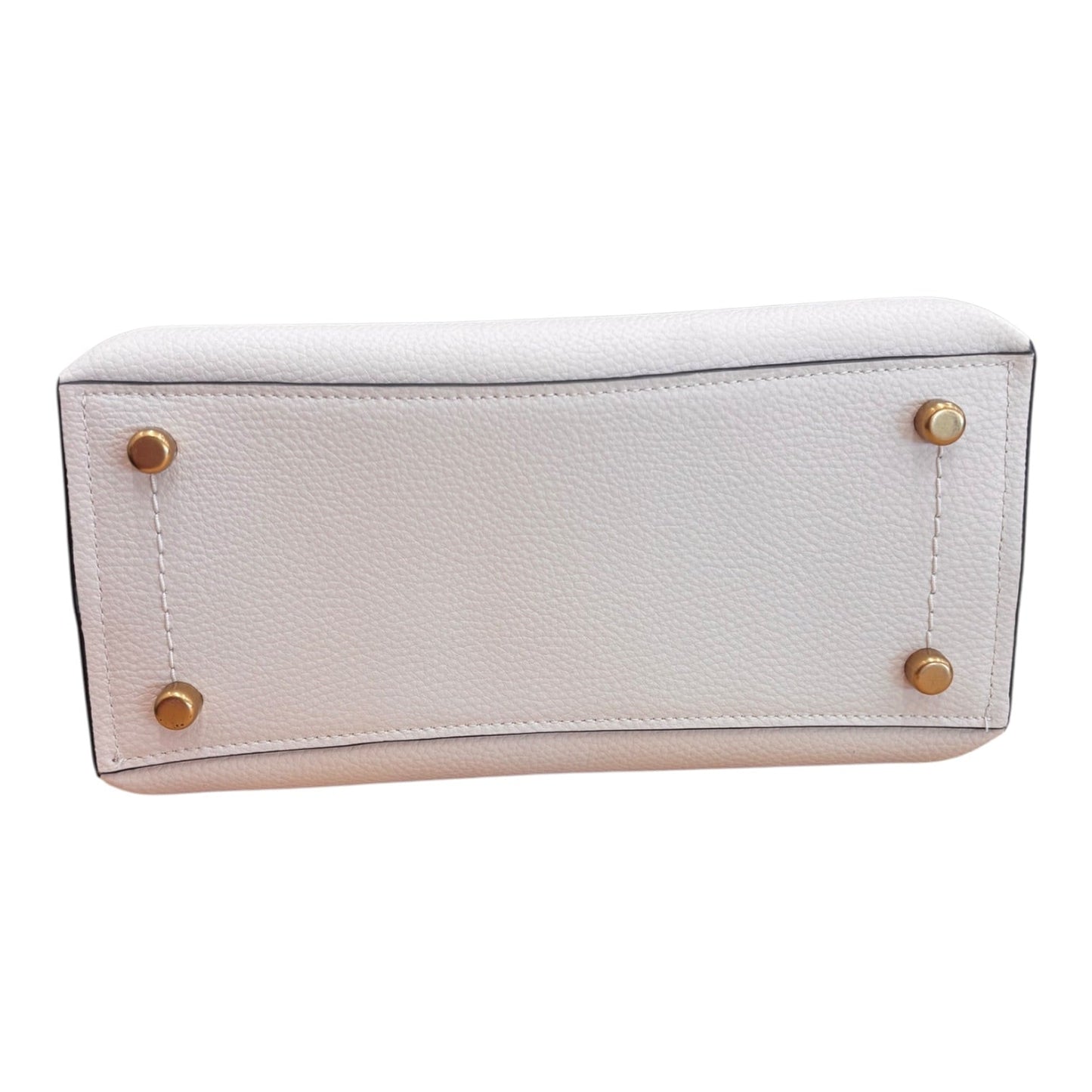 Handbag Designer By Coach In Cream, Size:Medium
