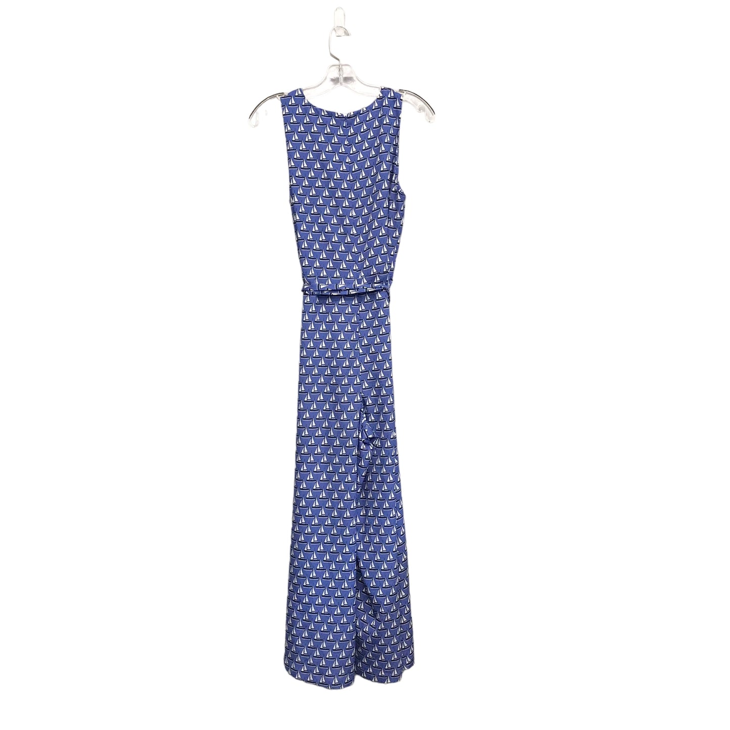 BLUE DRESS CASUAL MIDI by EVA FRANCO Size:S