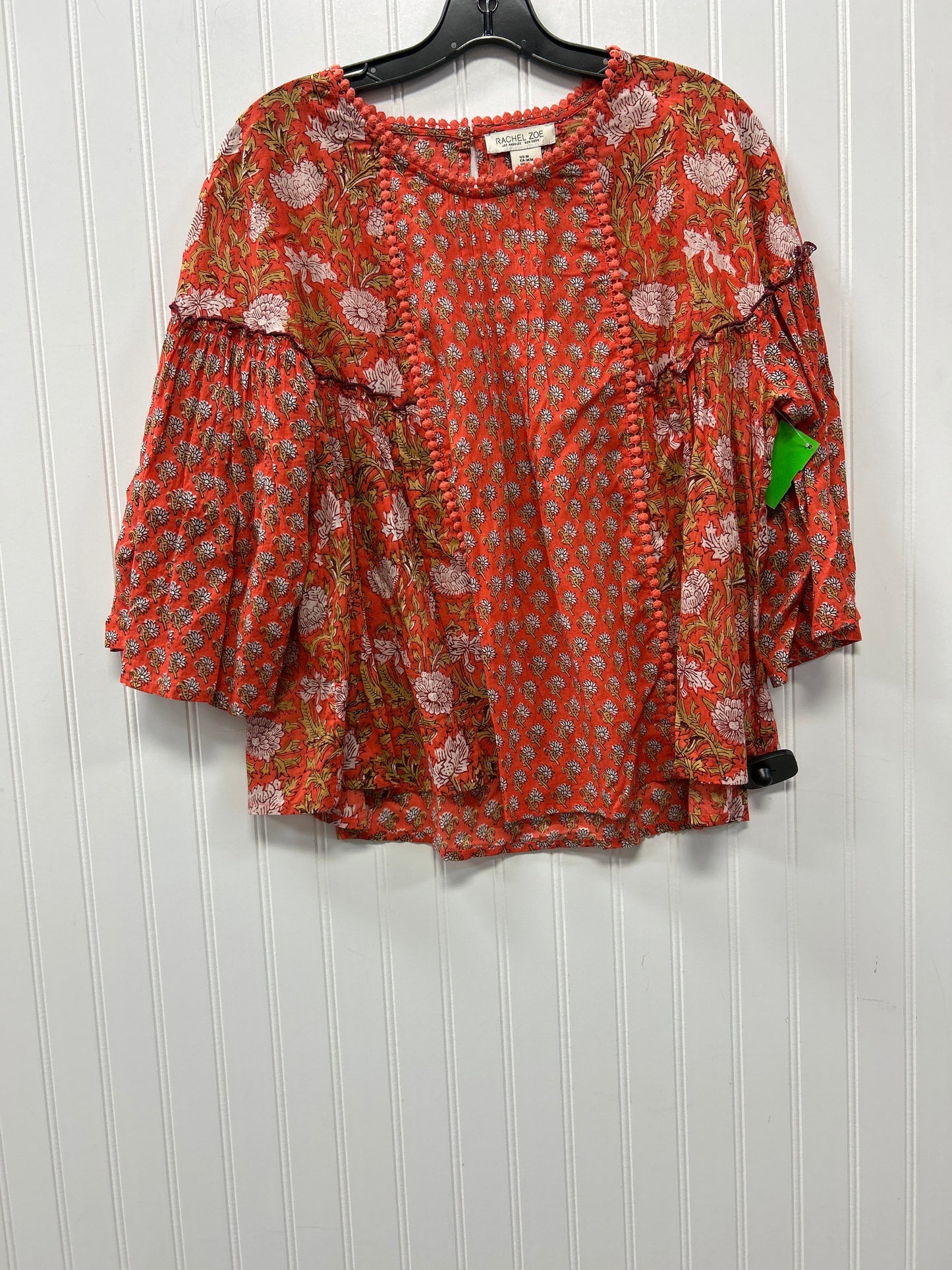 Top Ls By Rachel Zoe In Orange, Size:M