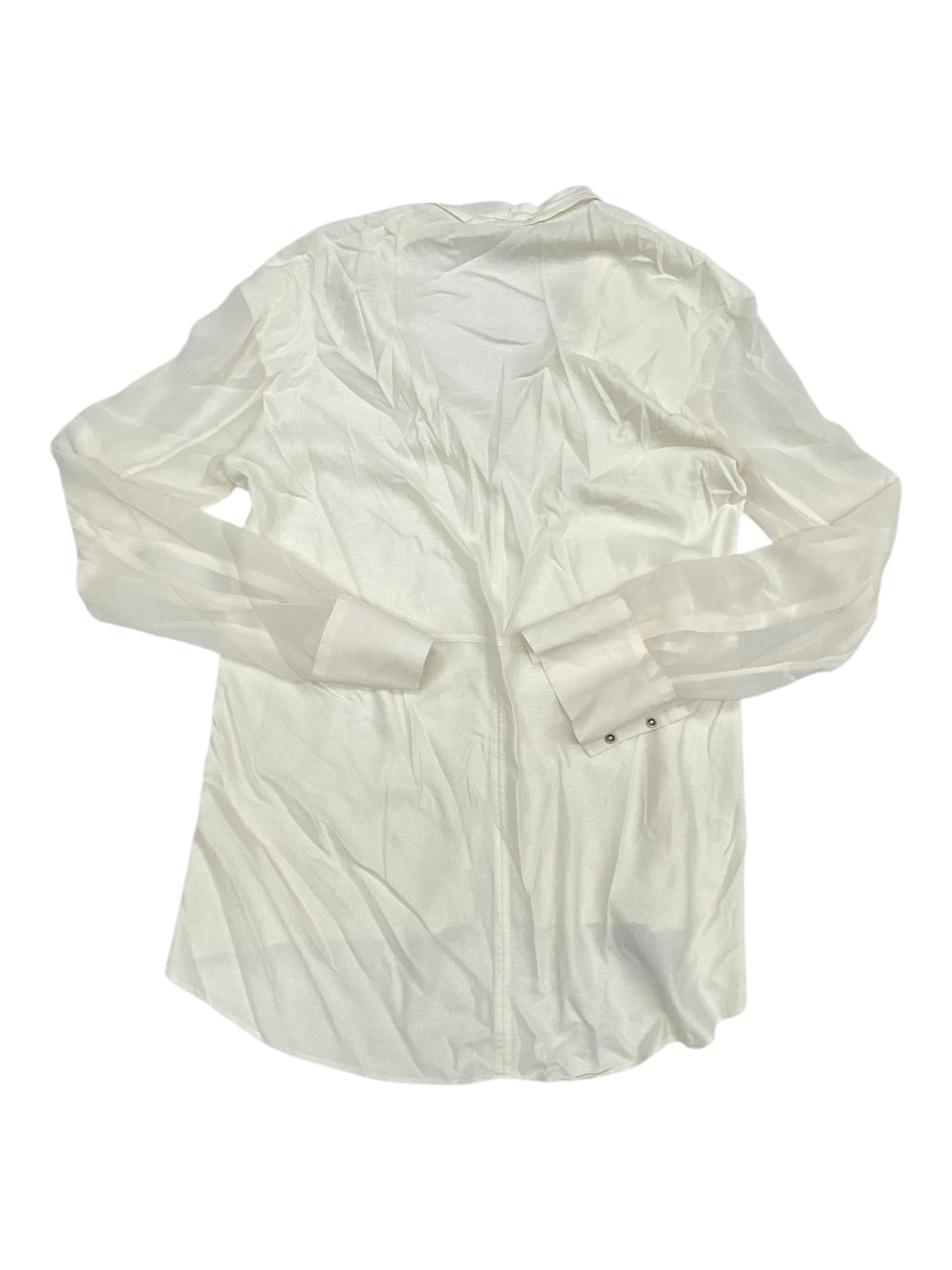 Top Ls Designer By Helmut Lang In Cream, Size:S