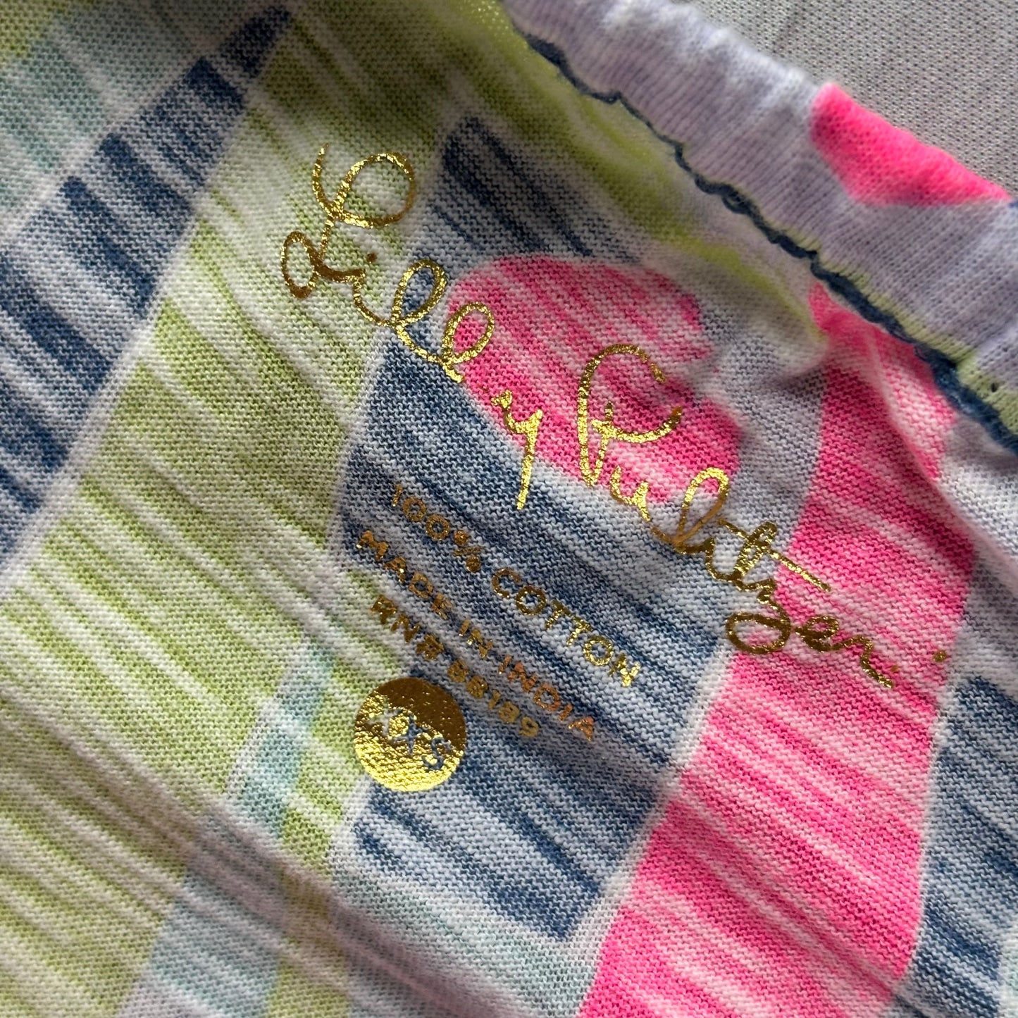 Top Long Sleeve Designer By Lilly Pulitzer In Multi-colored, Size: Xxs