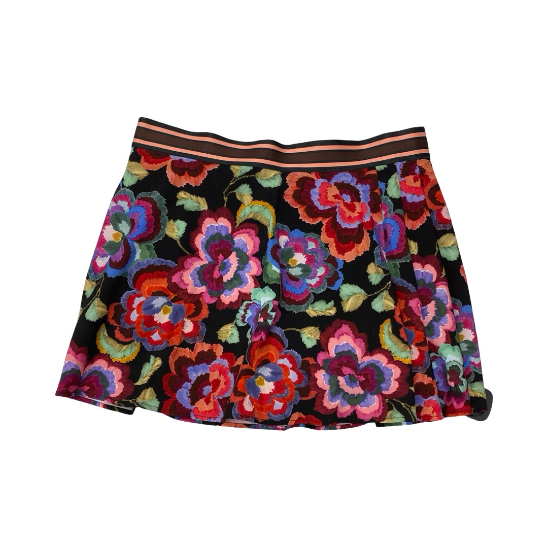 Skort Designer By Johnny Was In Multi, Size:Xl