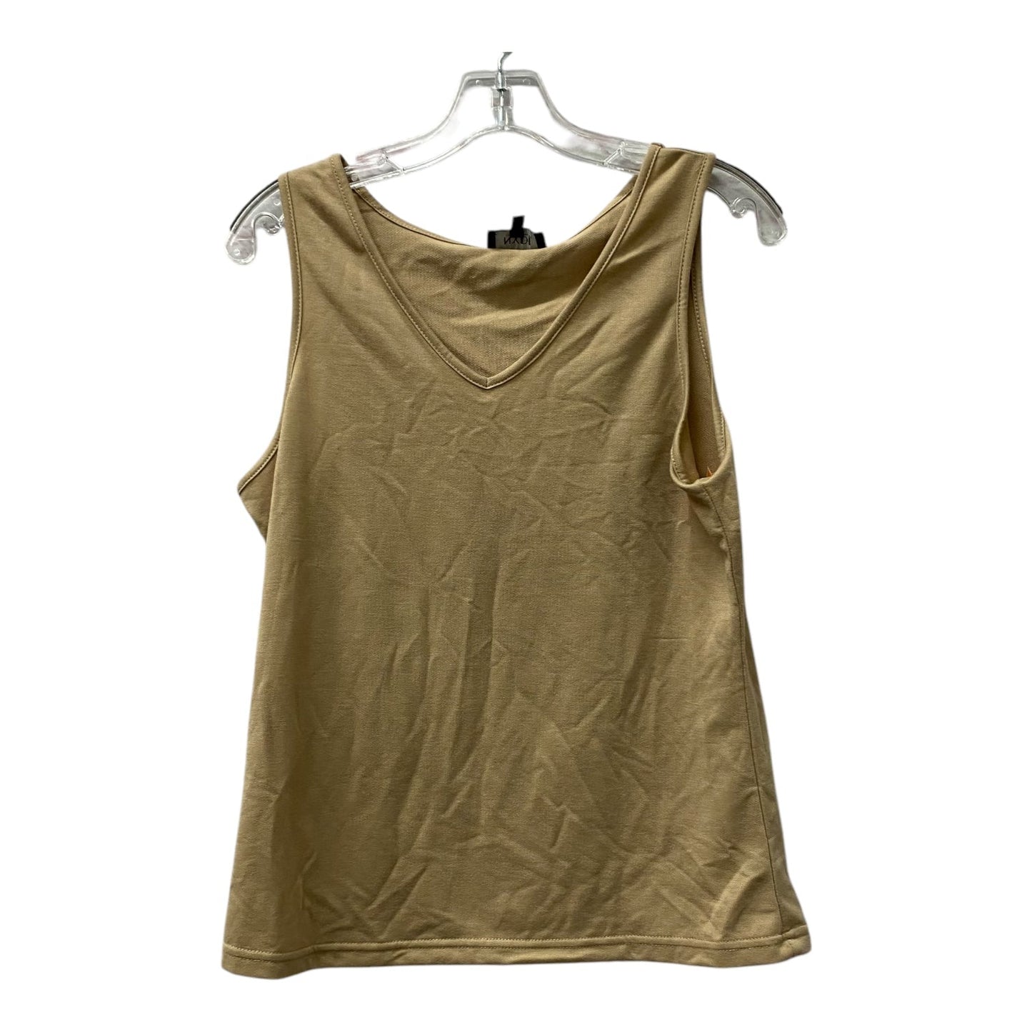 Top Sleeveless Basic By Not Your Daughters Jeans In Tan, Size:S